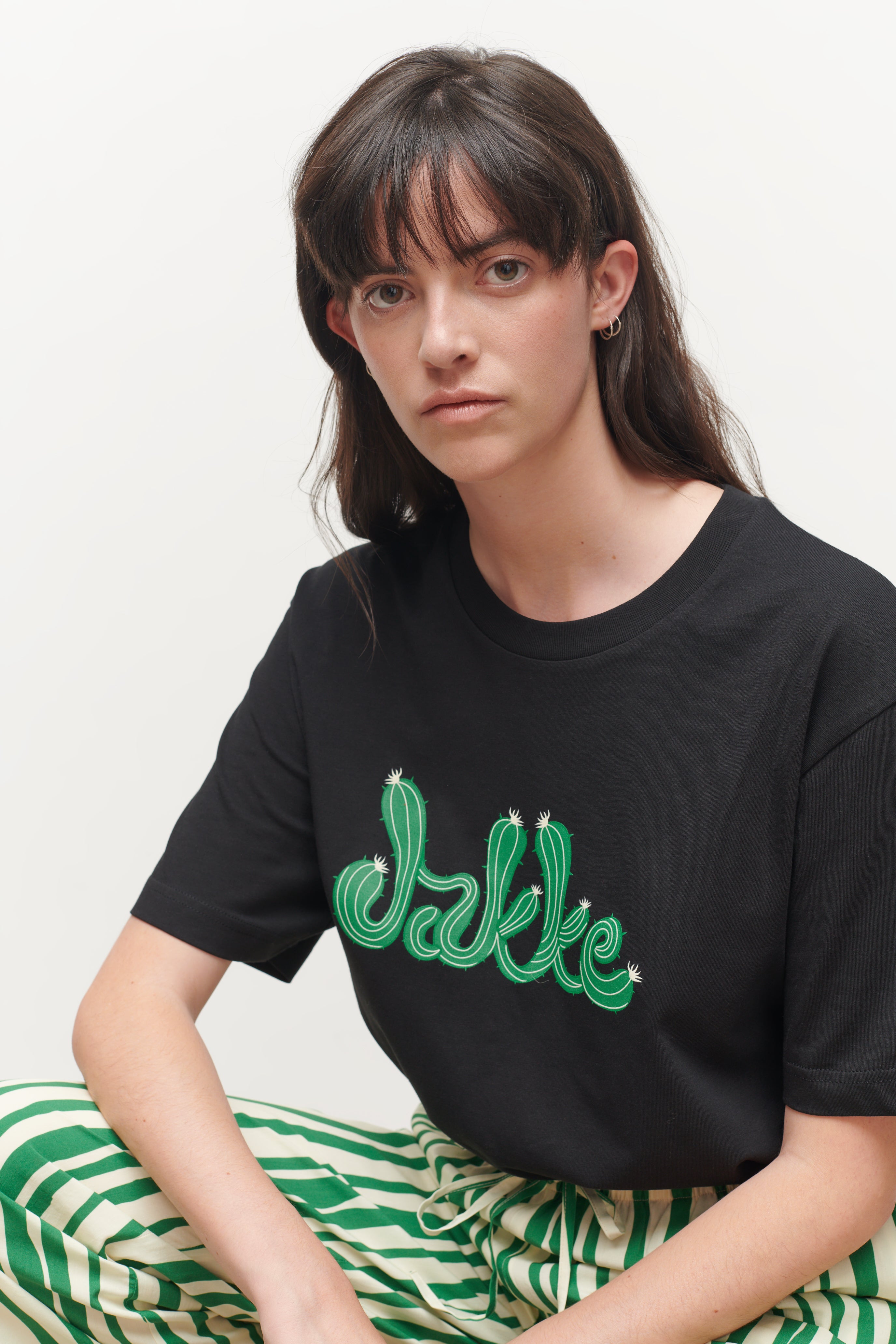 CACTUS T- SHIRT BLACK