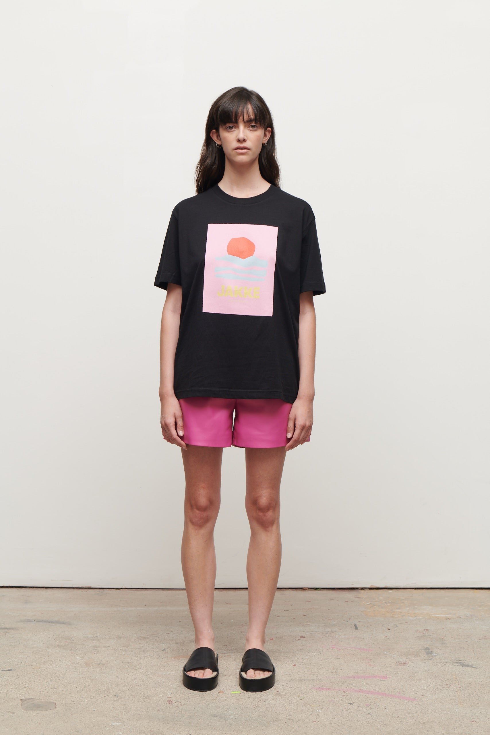 SUNSET T- SHIRT BLACK