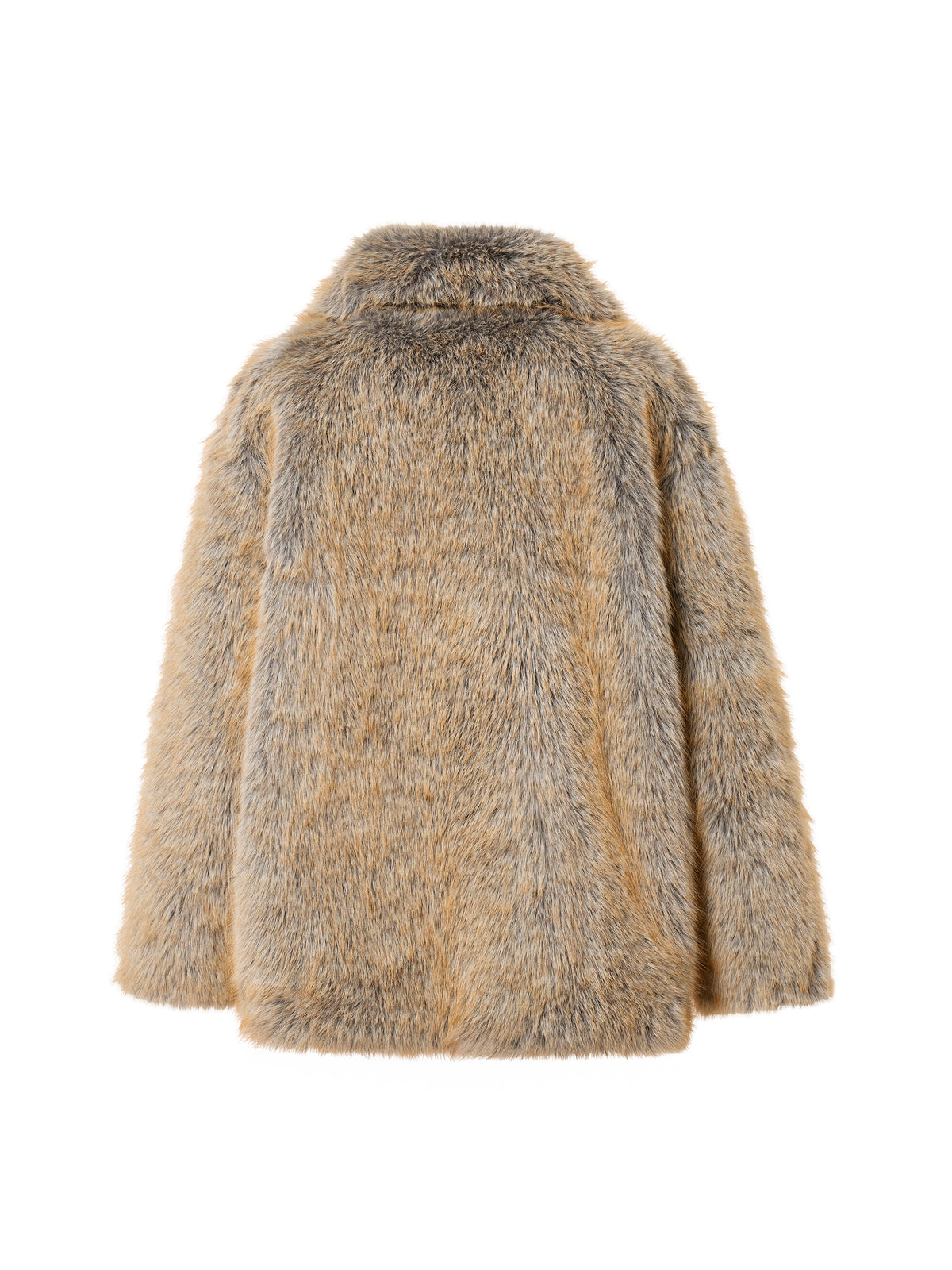 Cocoon Coat - Forest Oat