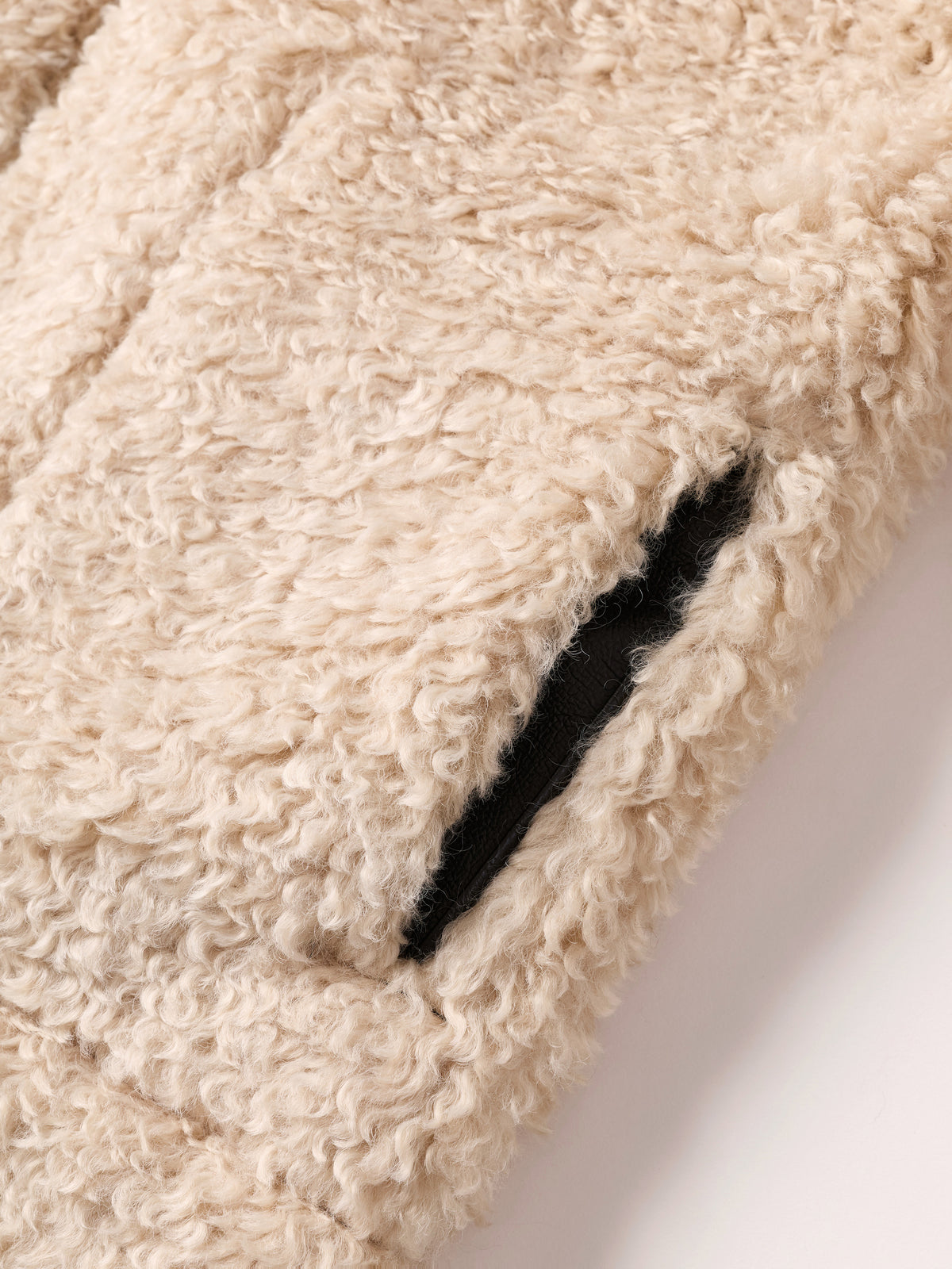 Nora Coat - Black Cream