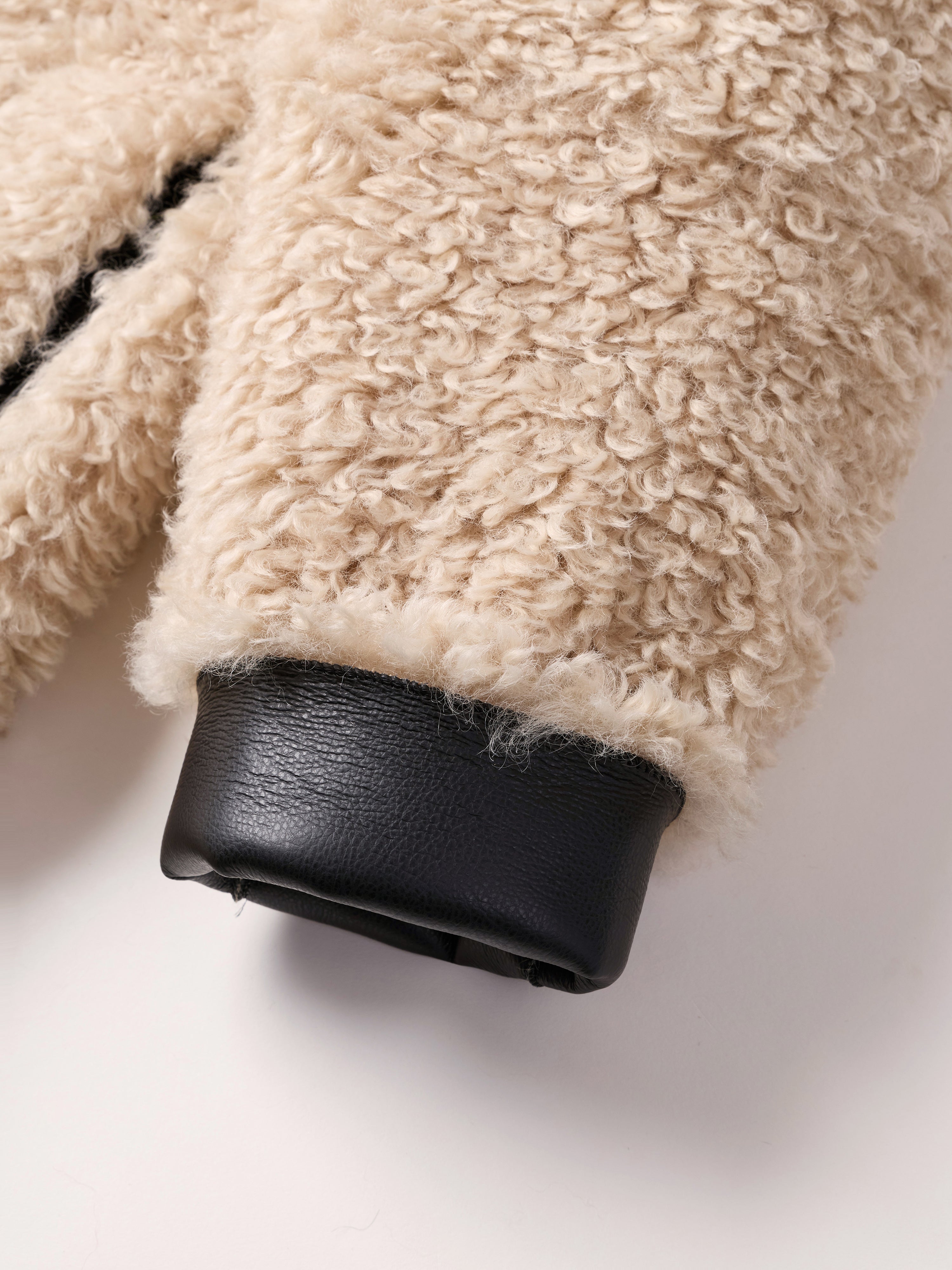 Nora Coat - Black Cream