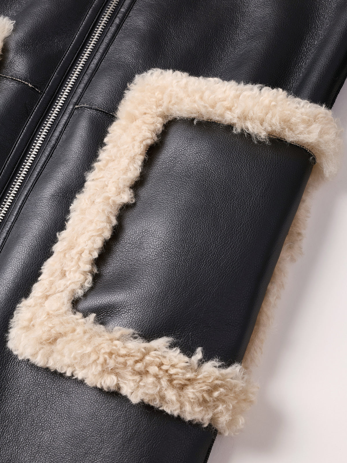 Nora Coat - Black Cream
