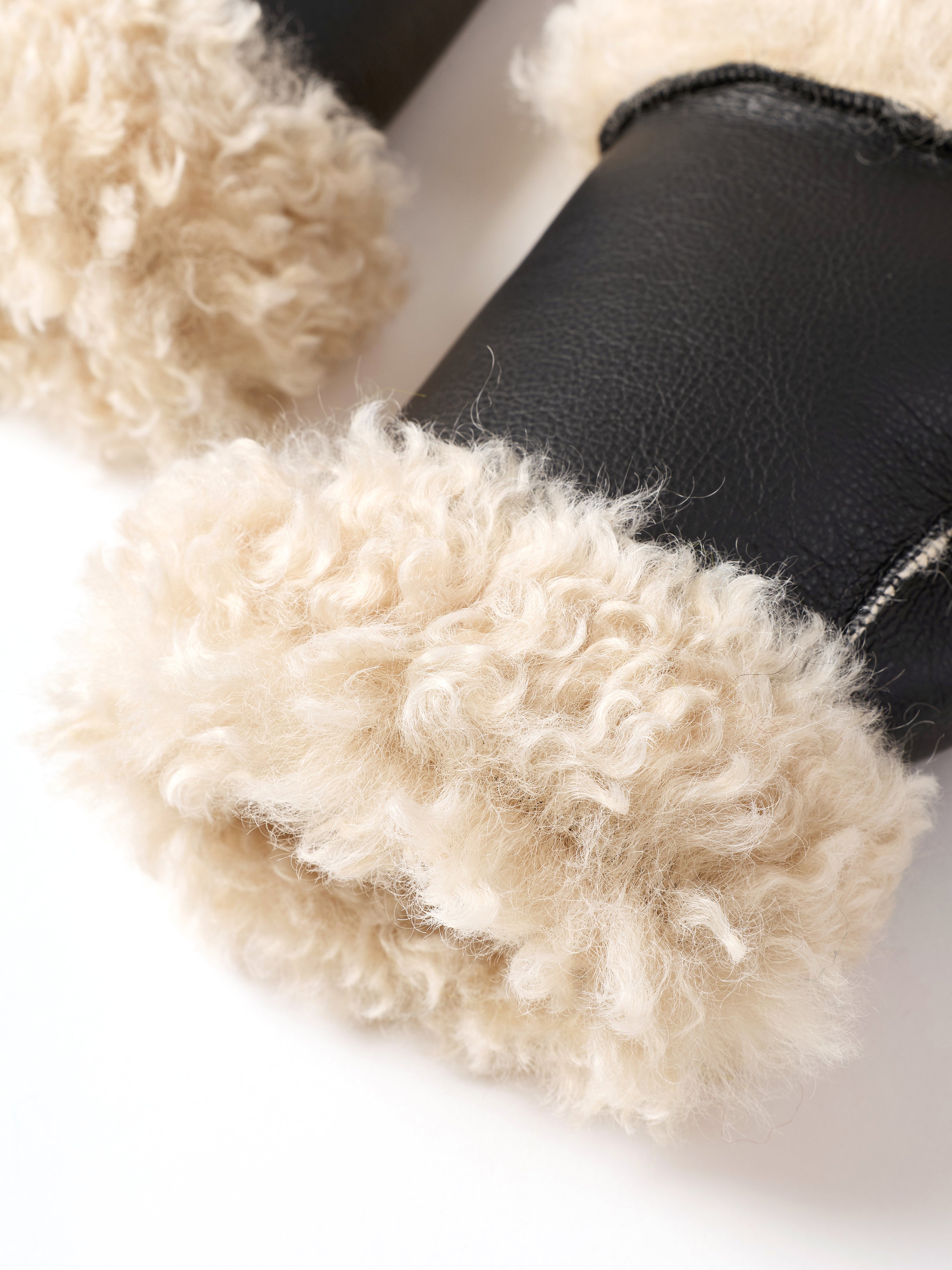 Sandy Gloves - Black Cream