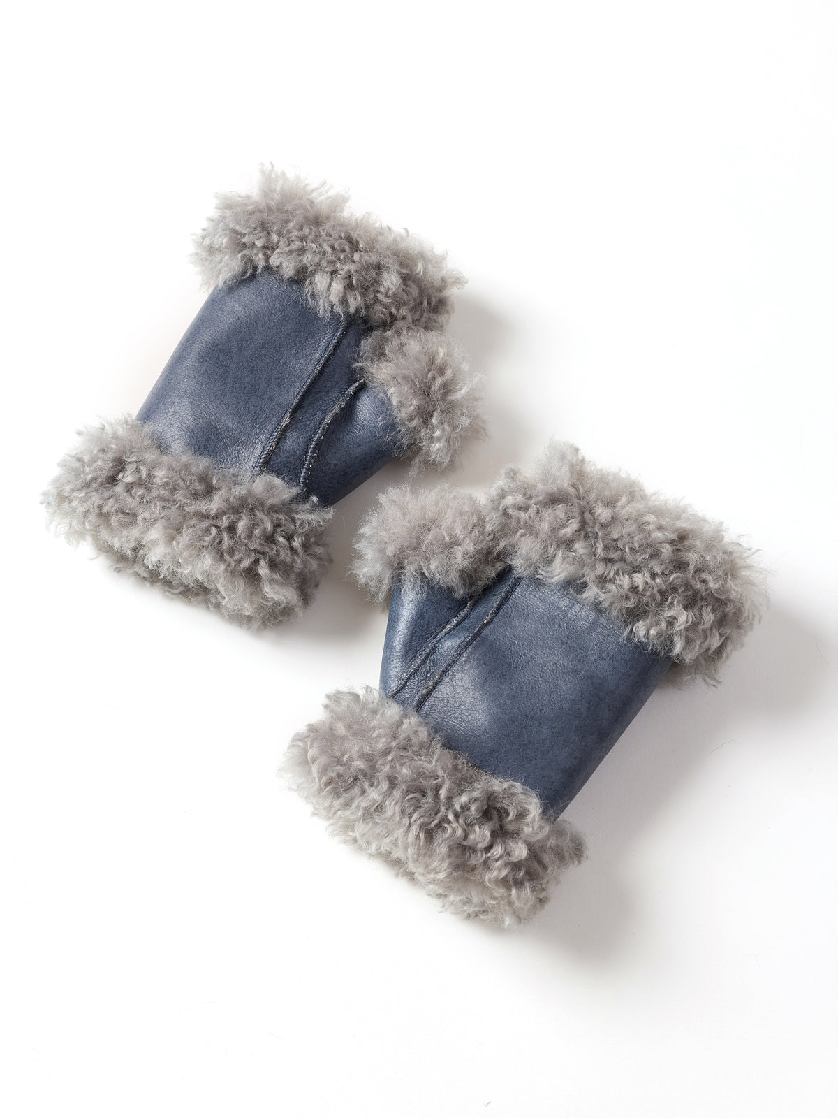 Sandy Gloves - Blue Grey