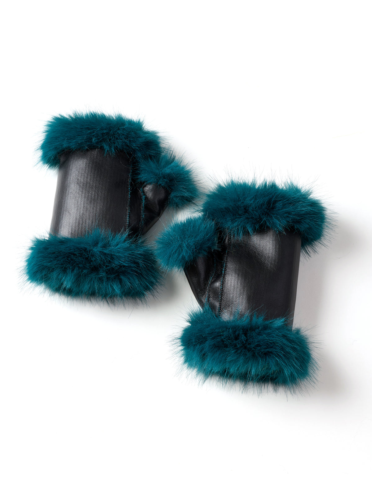 Sandy Gloves - Black Teal
