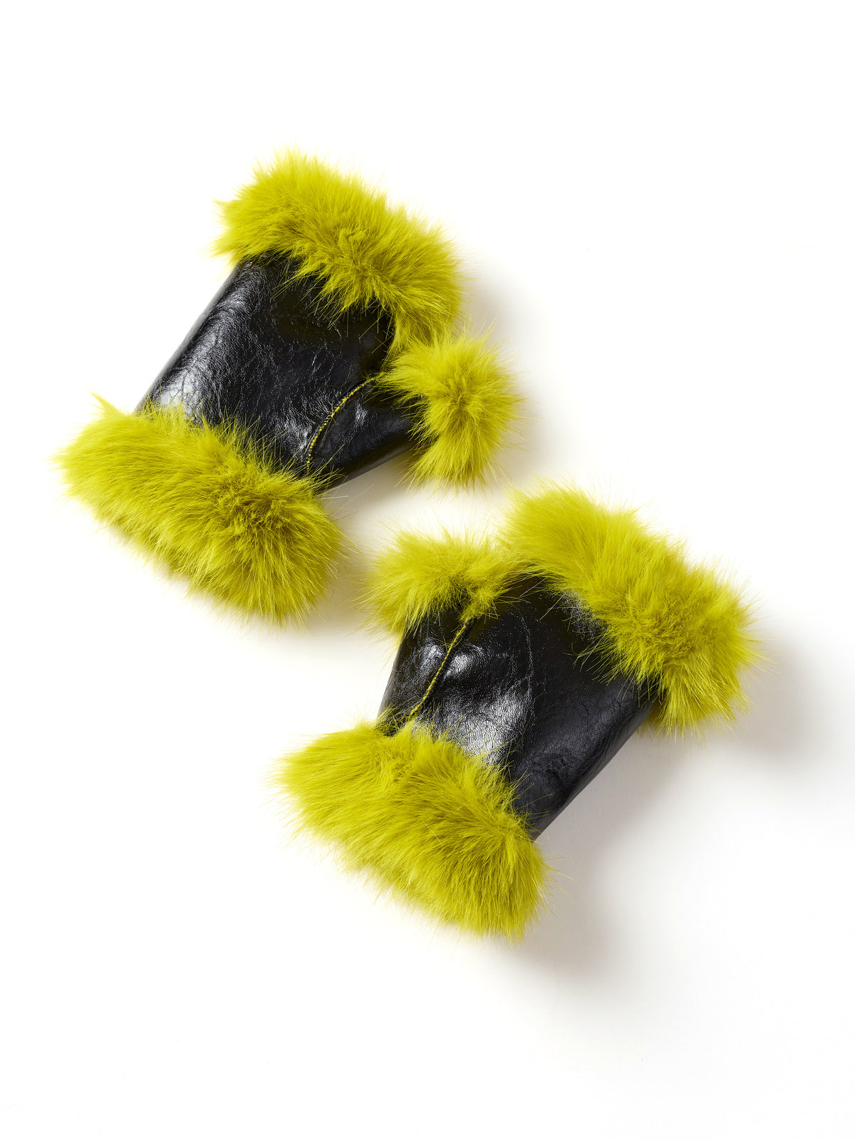 Sandy Gloves - Black Lime