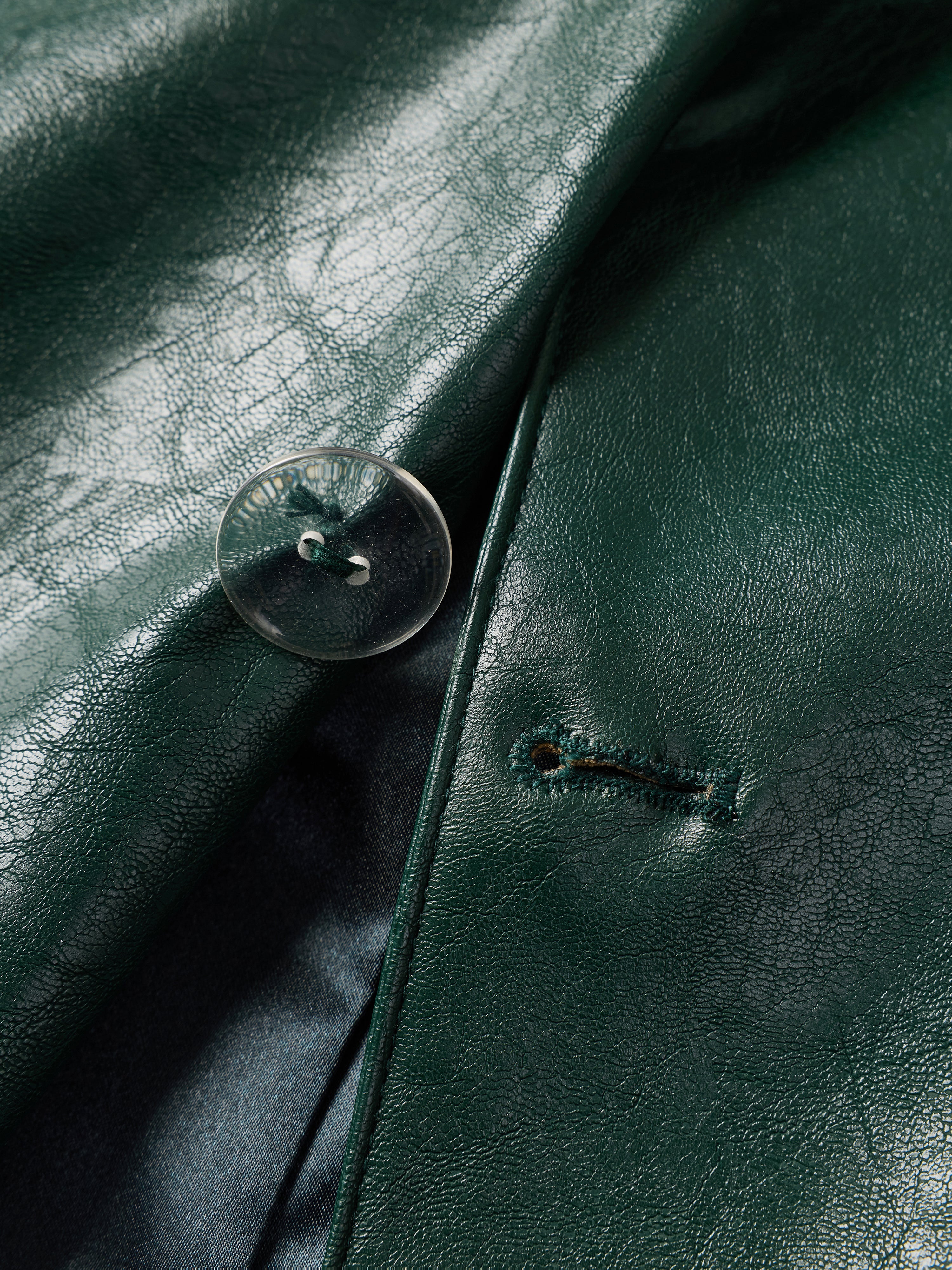 Sim Belted Coat - Olive Green
