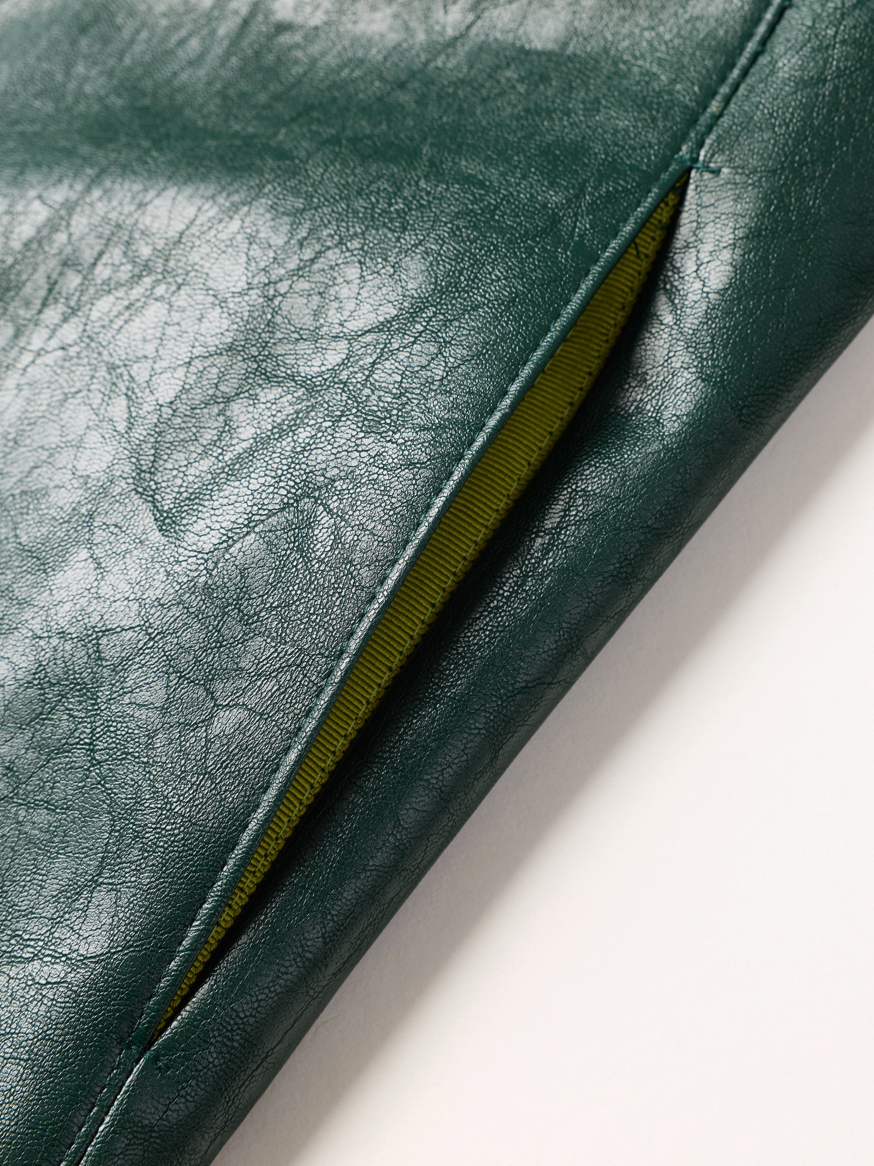 Sim Belted Coat - Olive Green