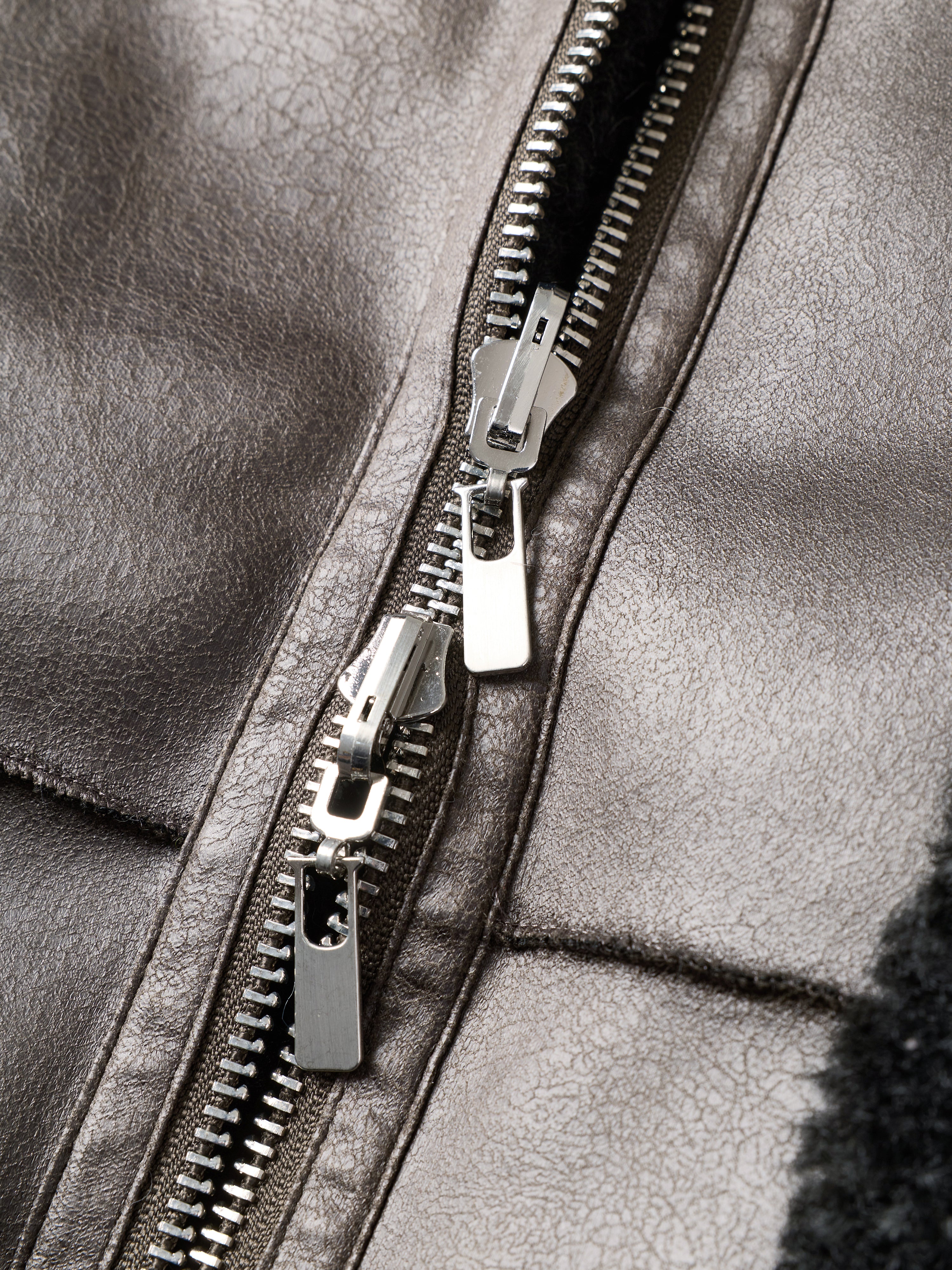 Nora Coat - Khaki Black