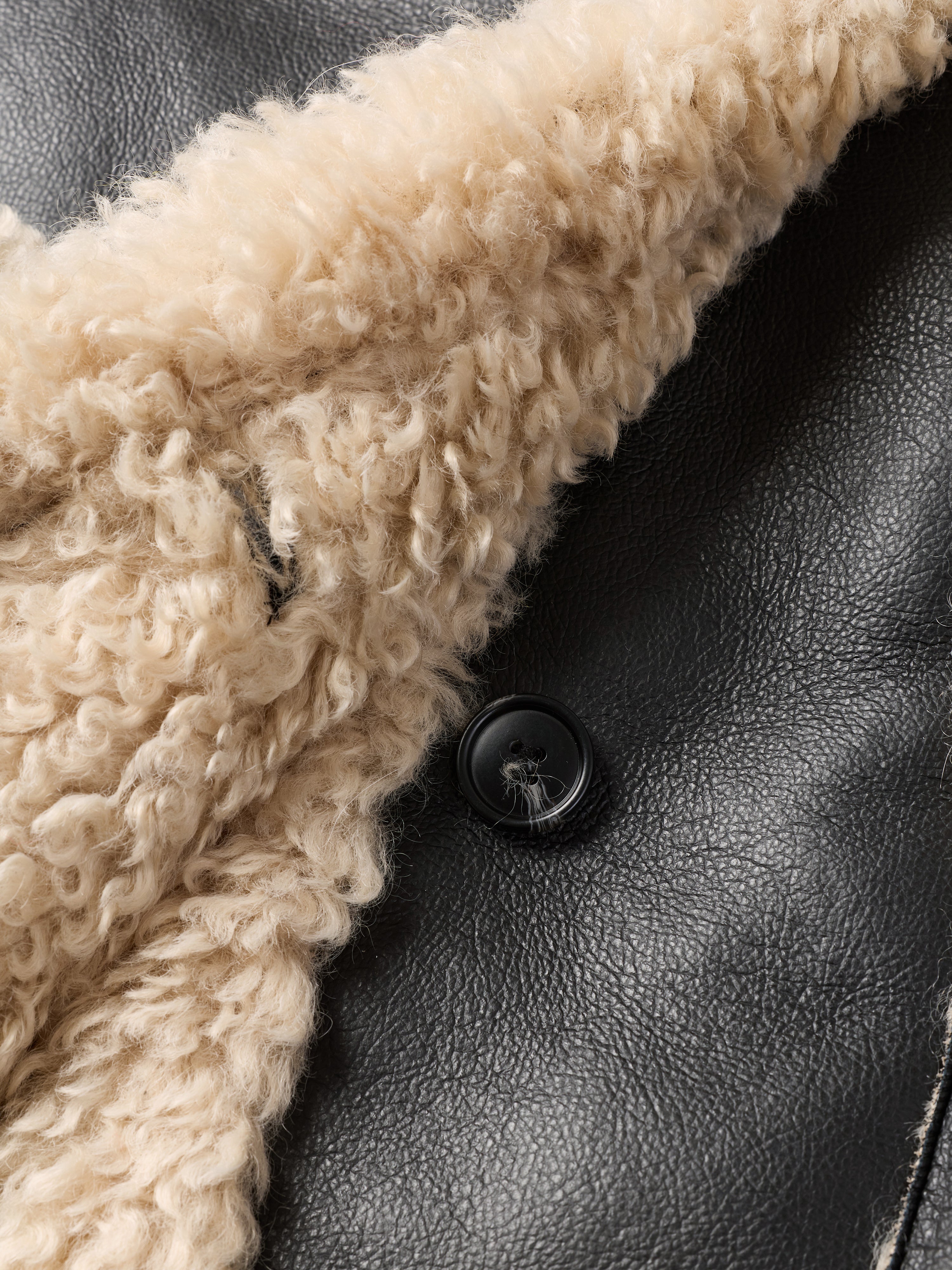 Agnes Coat - Black Cream
