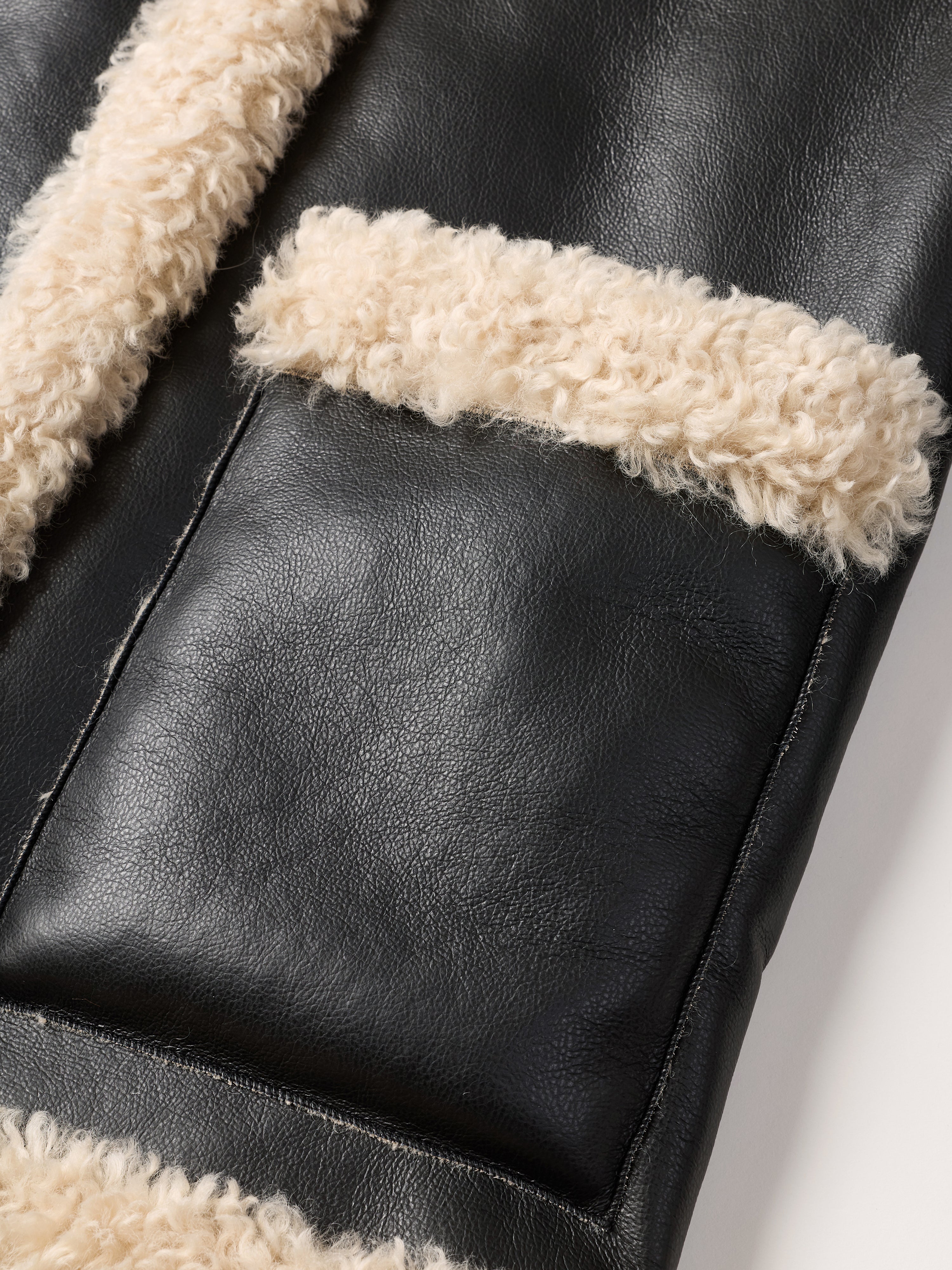 Agnes Coat - Black Cream