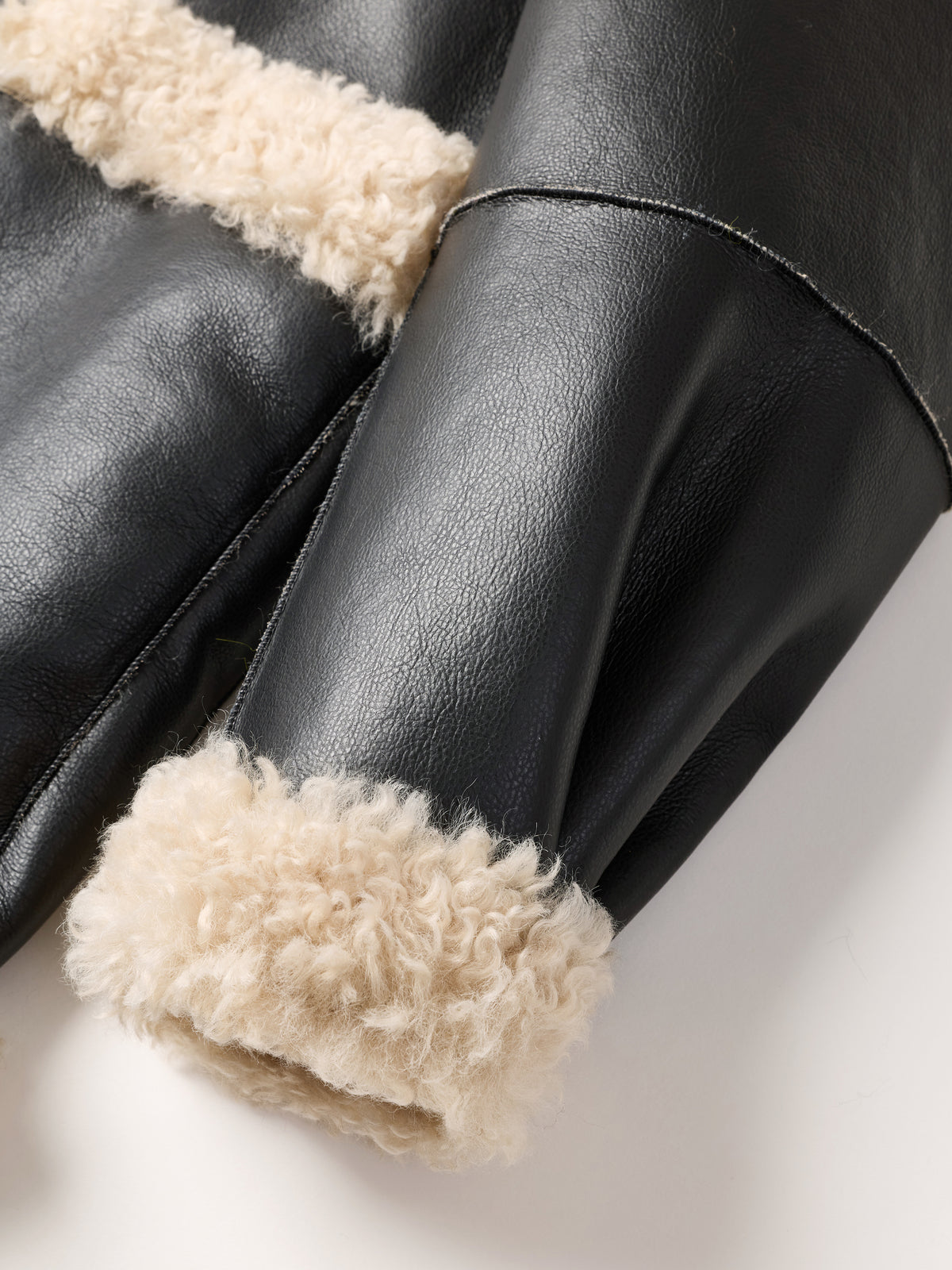 Agnes Coat - Black Cream