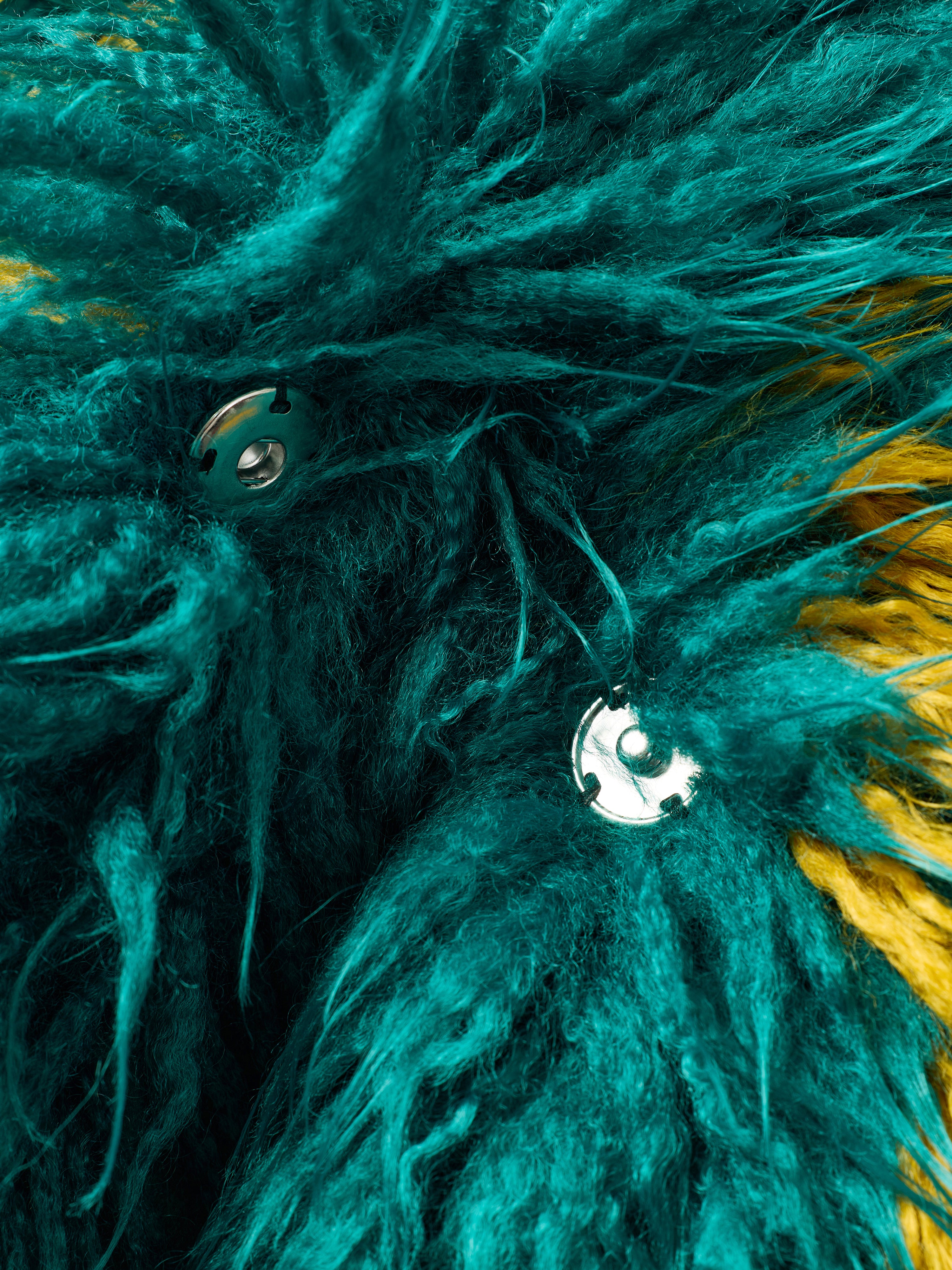 Cocoon Coat - Lake Blue