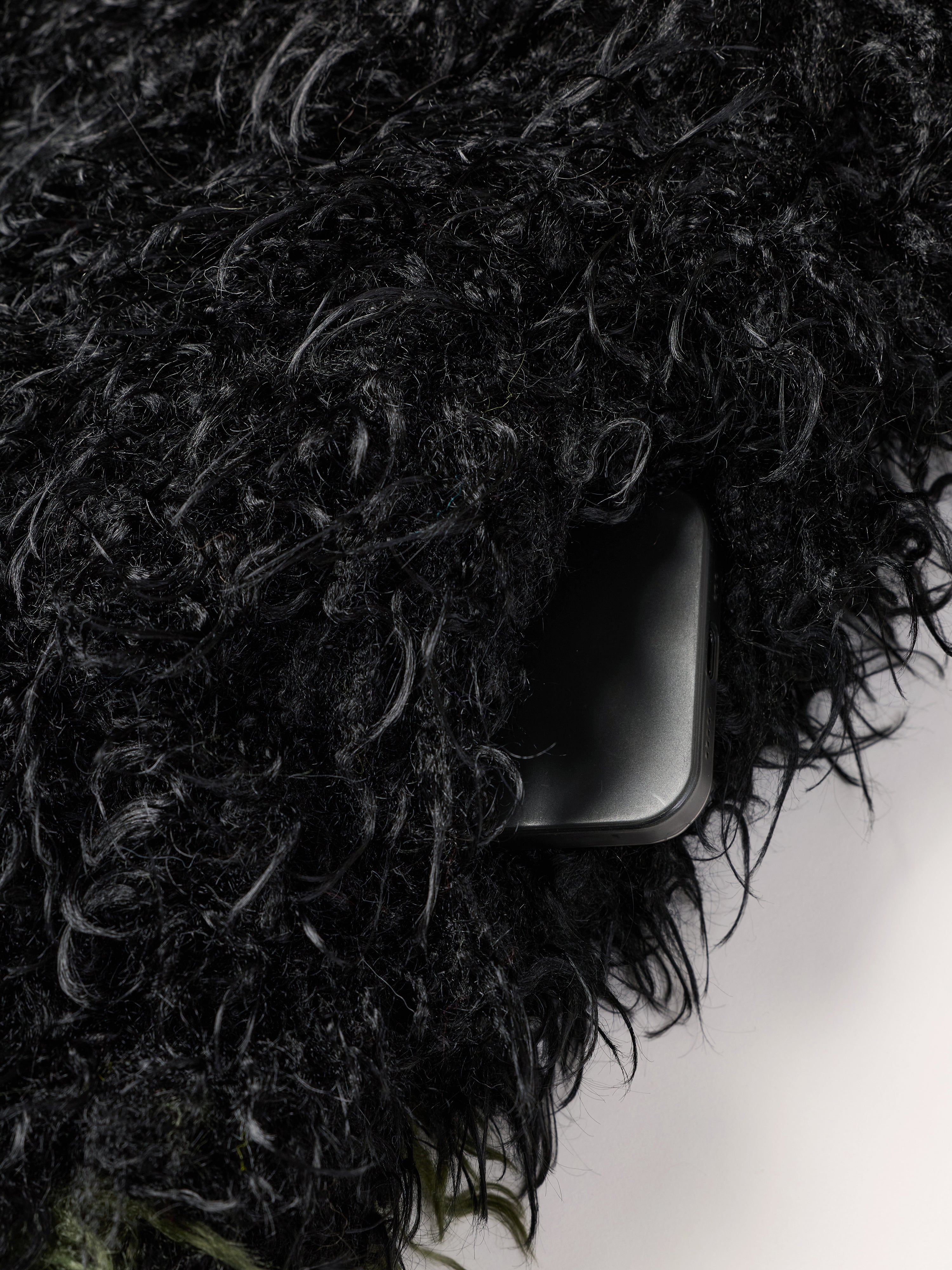 Cocoon Coat - Black