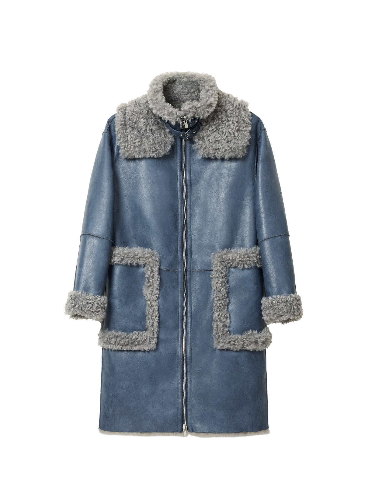 Frost Coat - Blue Grey