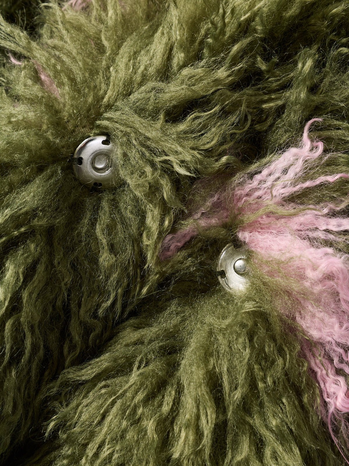 Cocoon Coat - Green