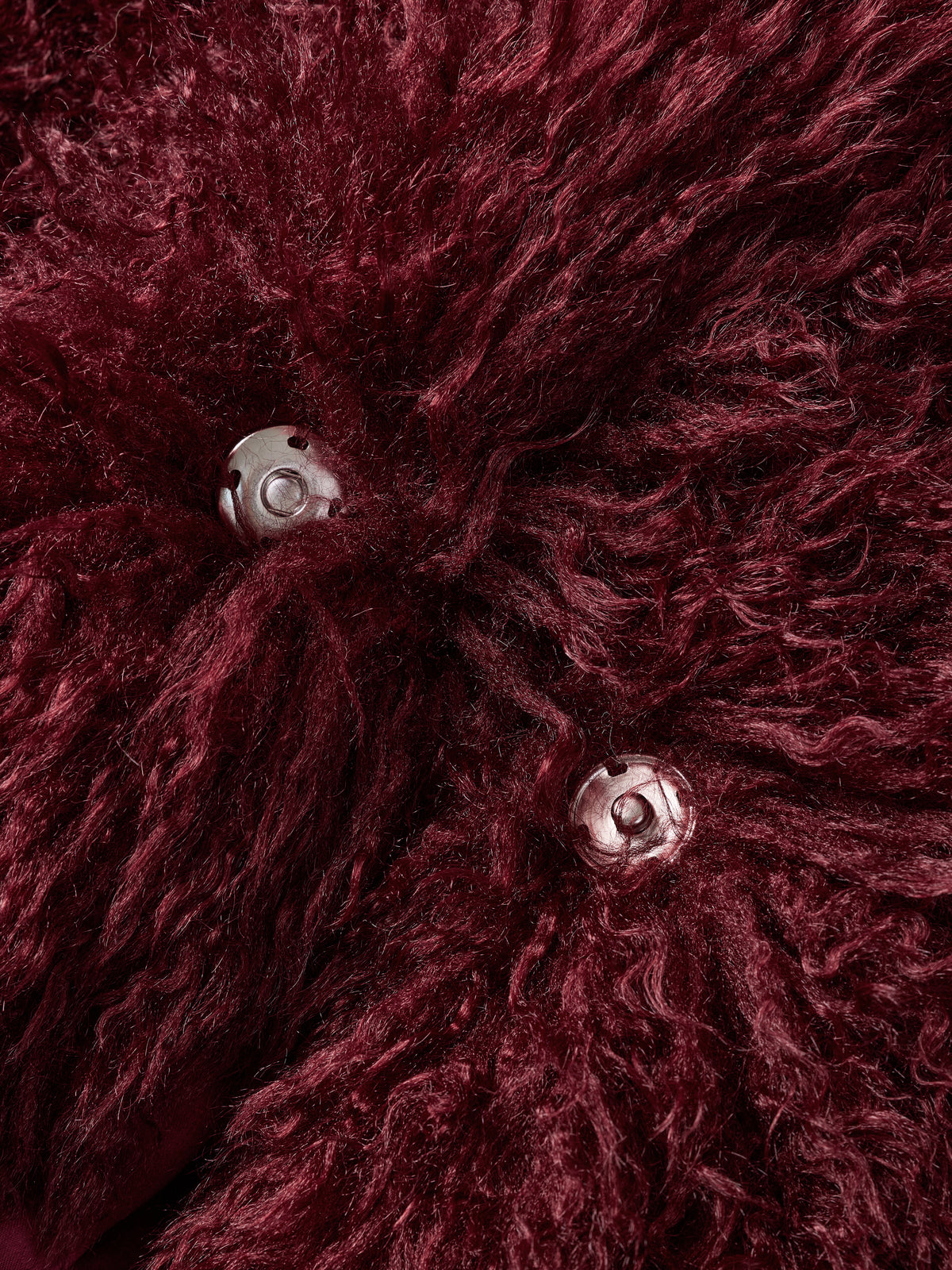 Kirby Coat - Burgundy Curly