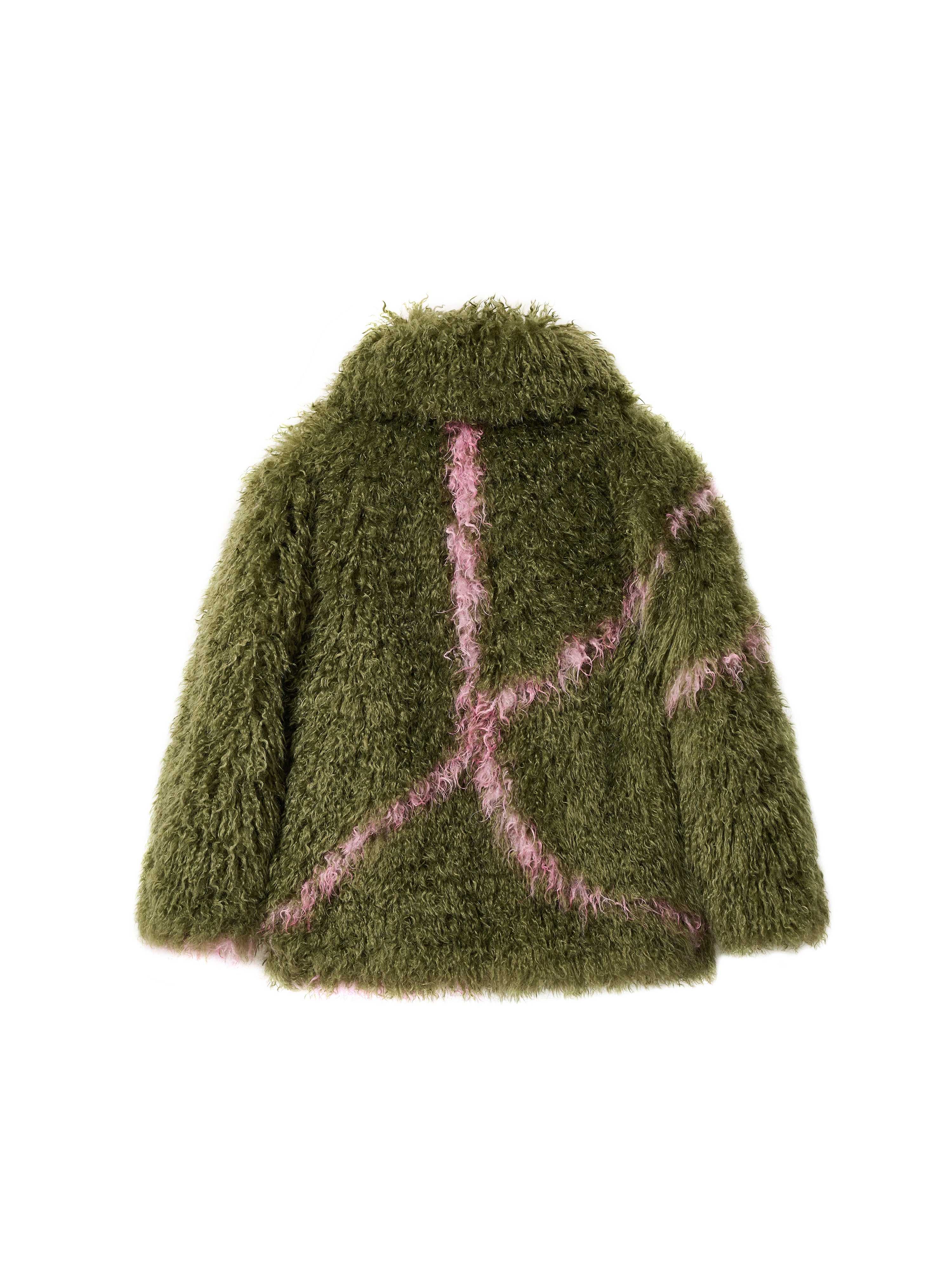 Cocoon Coat - Green