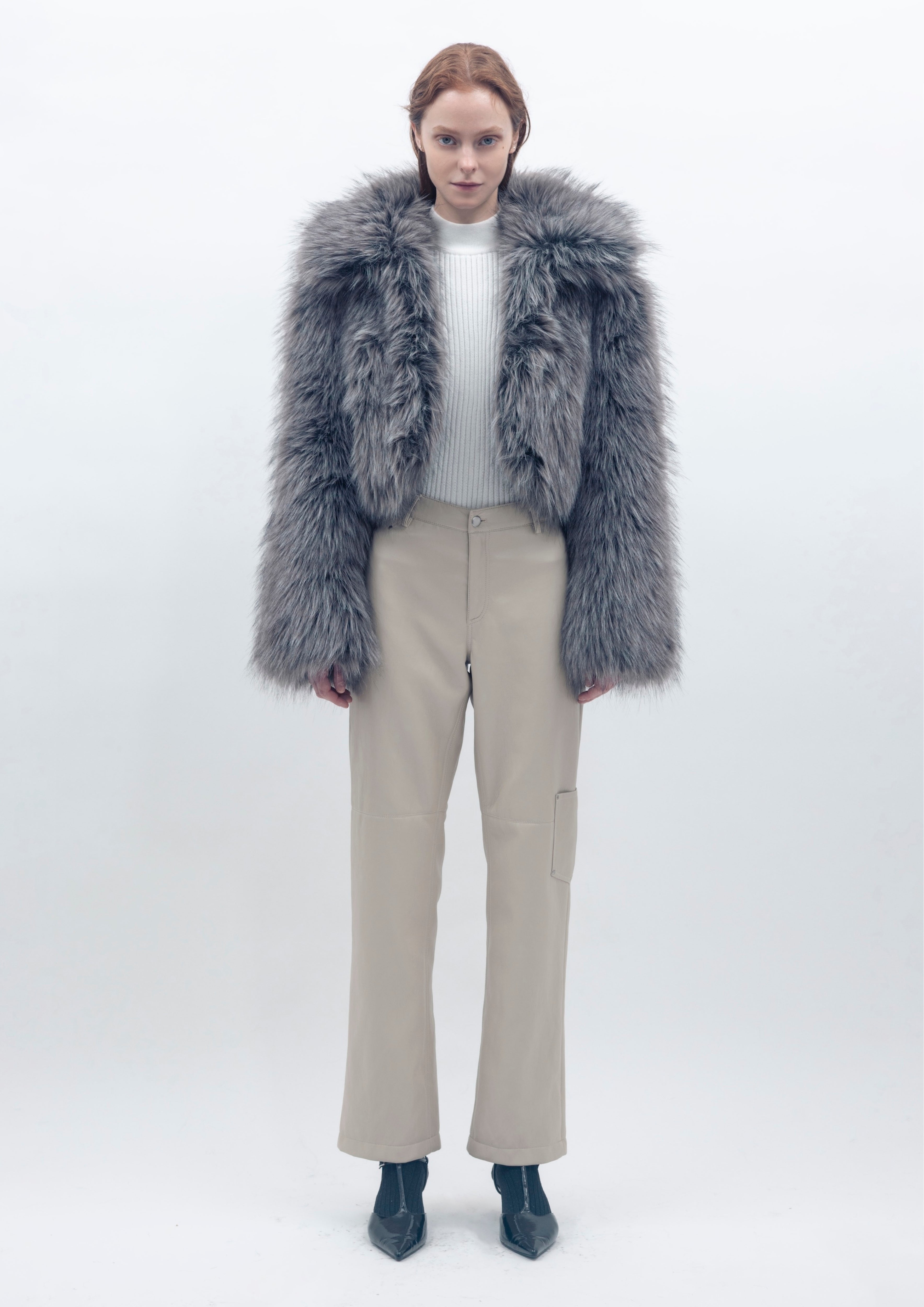 Spun Jacket - Silver Grey