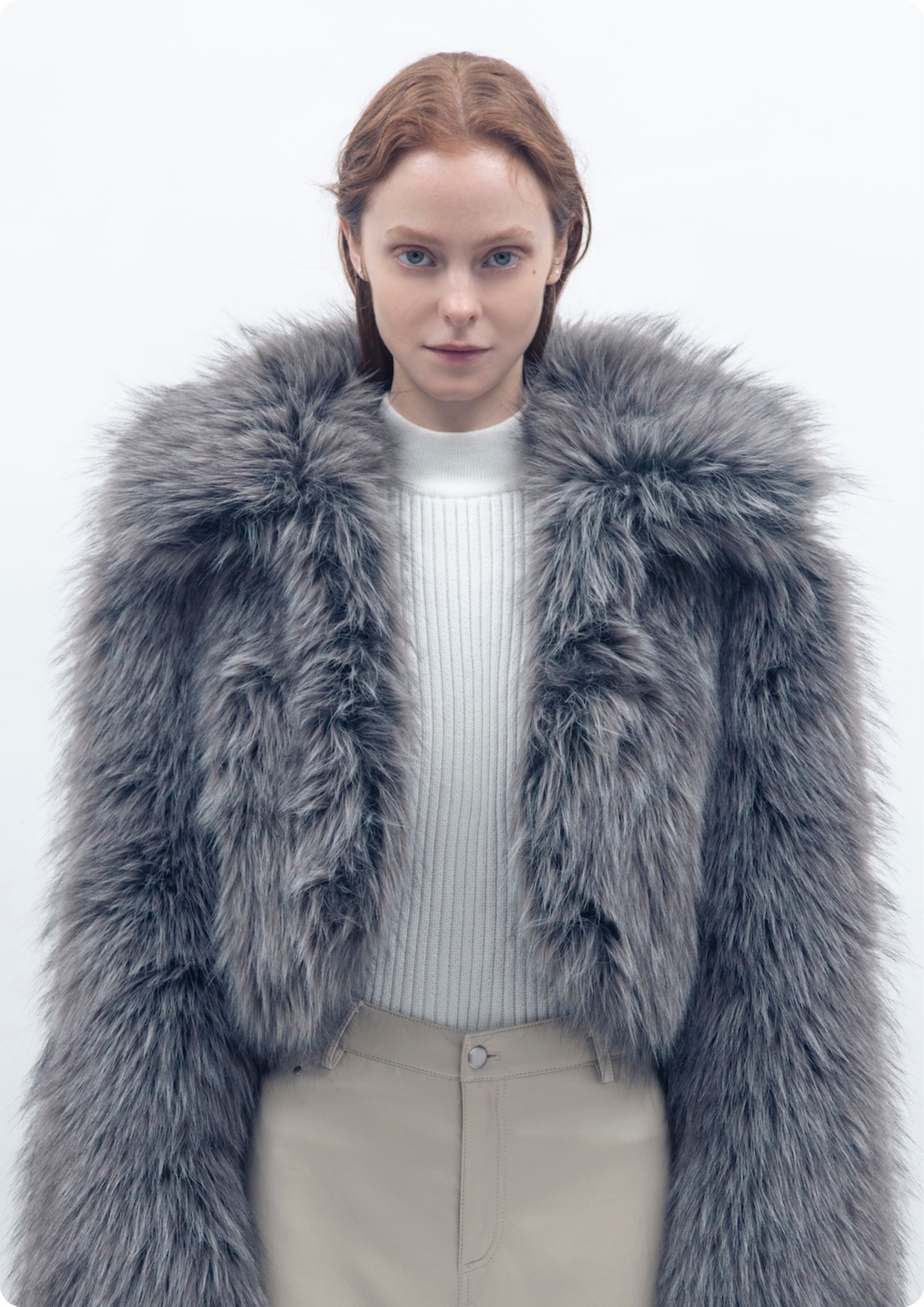 Spun Jacket - Silver Grey