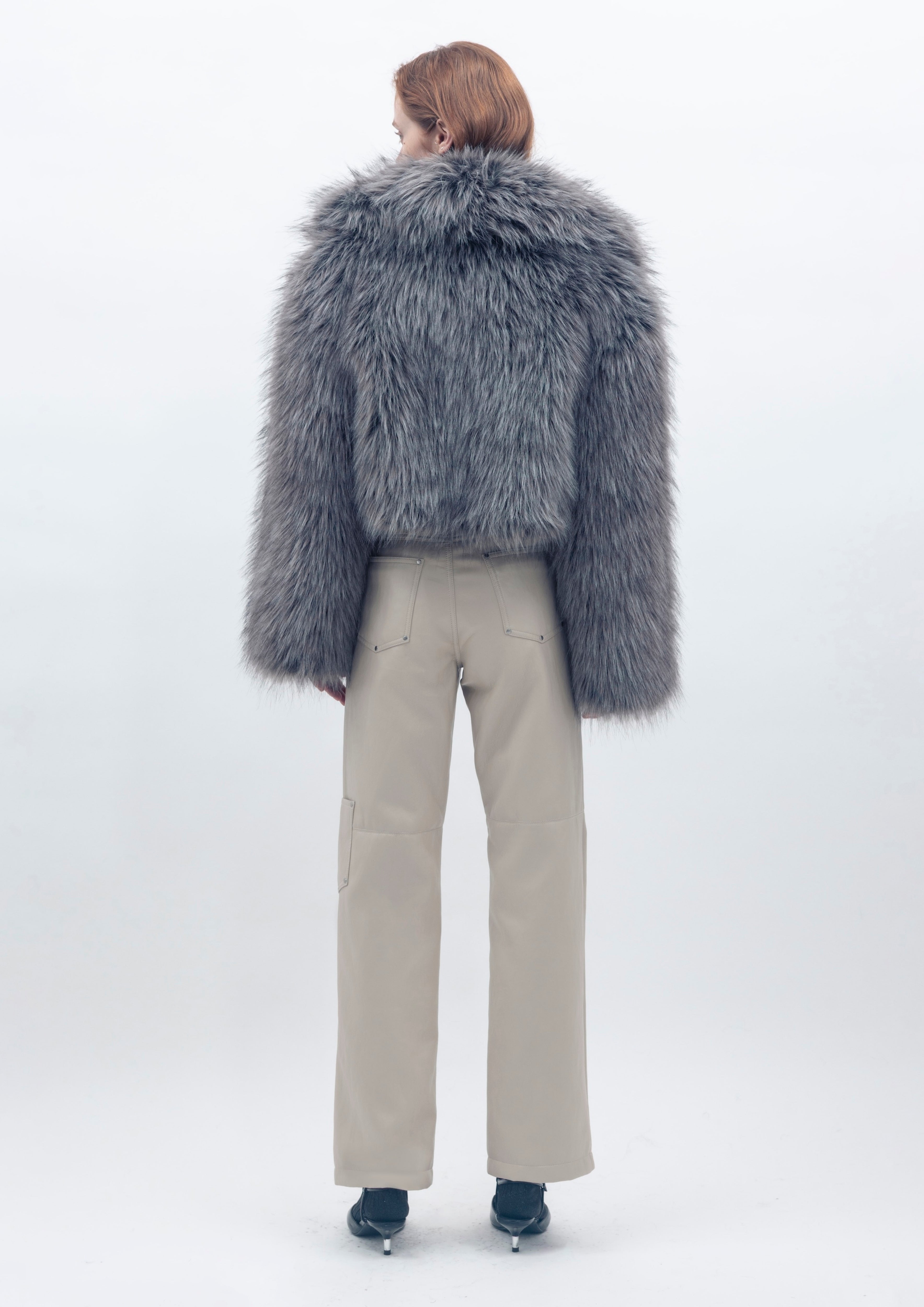 Spun Jacket - Silver Grey