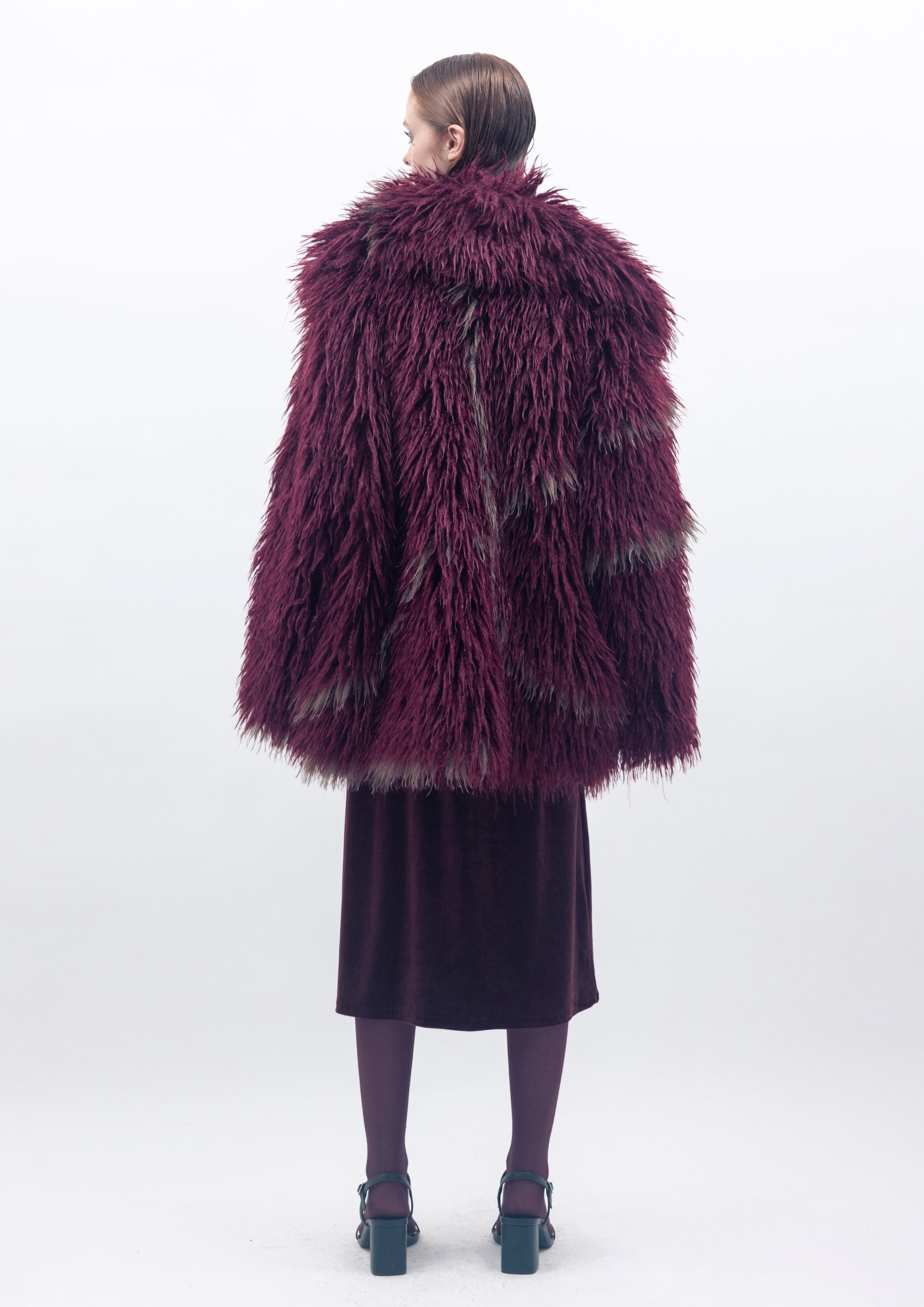 Cocoon Coat - Zinfandel