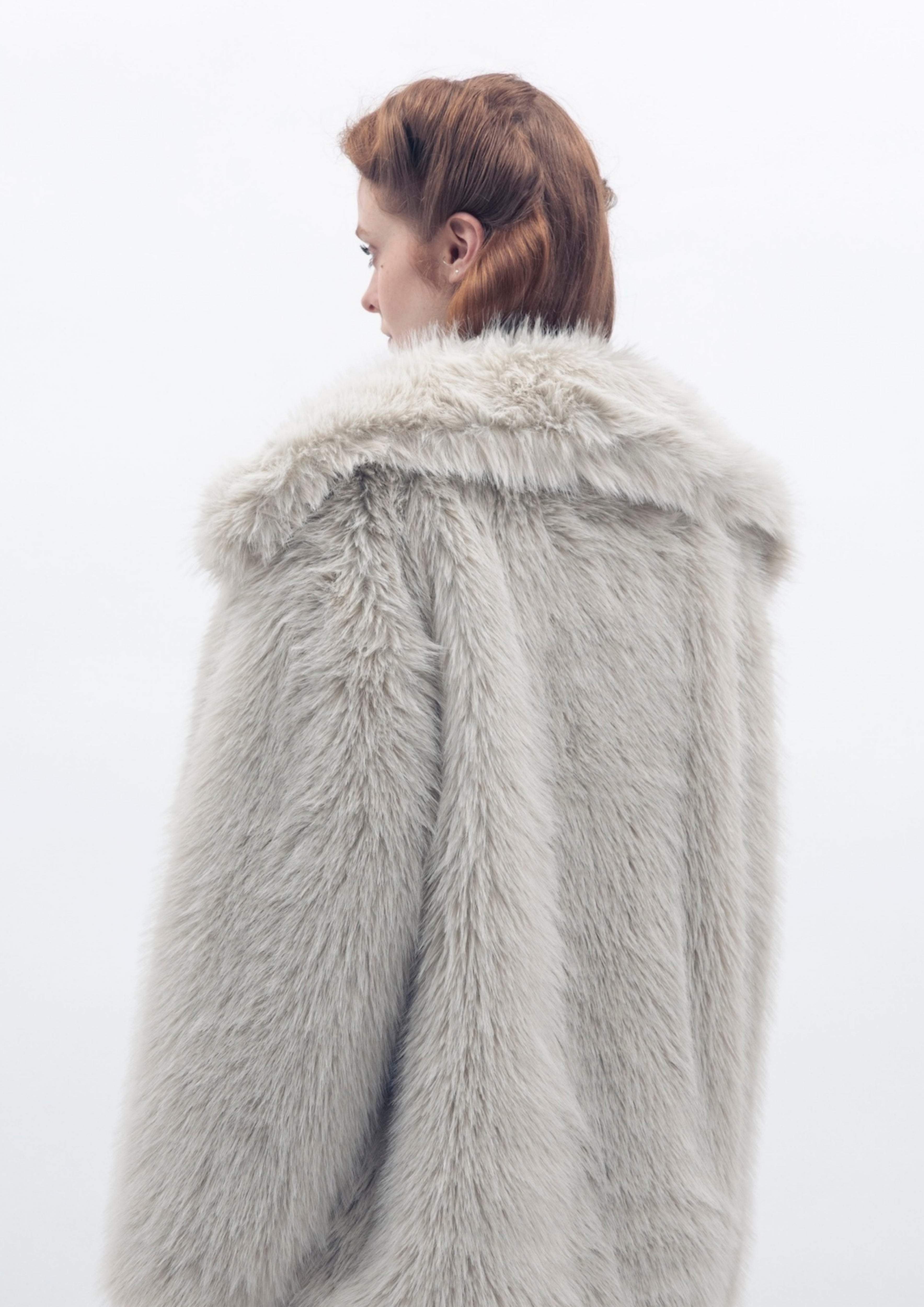 Cocoon Coat - Ecru
