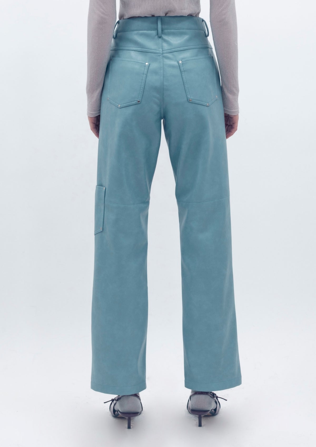 Isla Trouser - Blue Grey