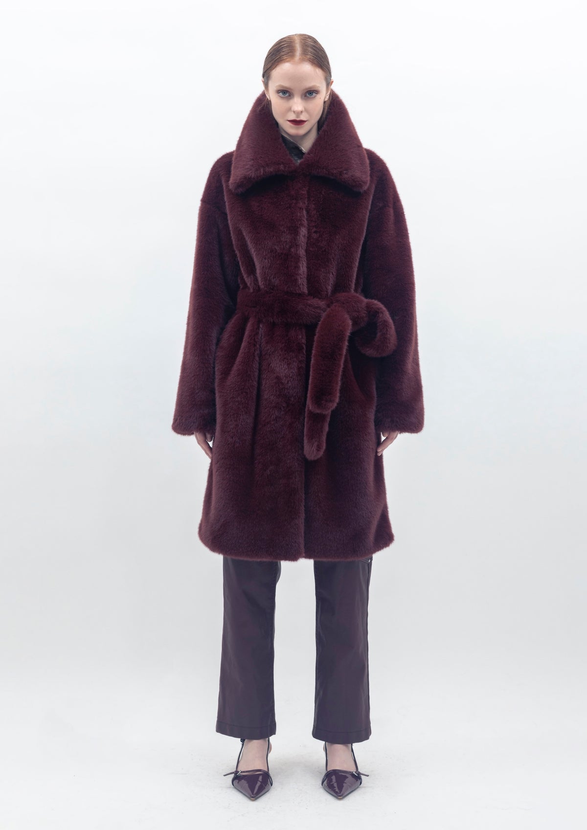 Kirby Coat - Burgundy