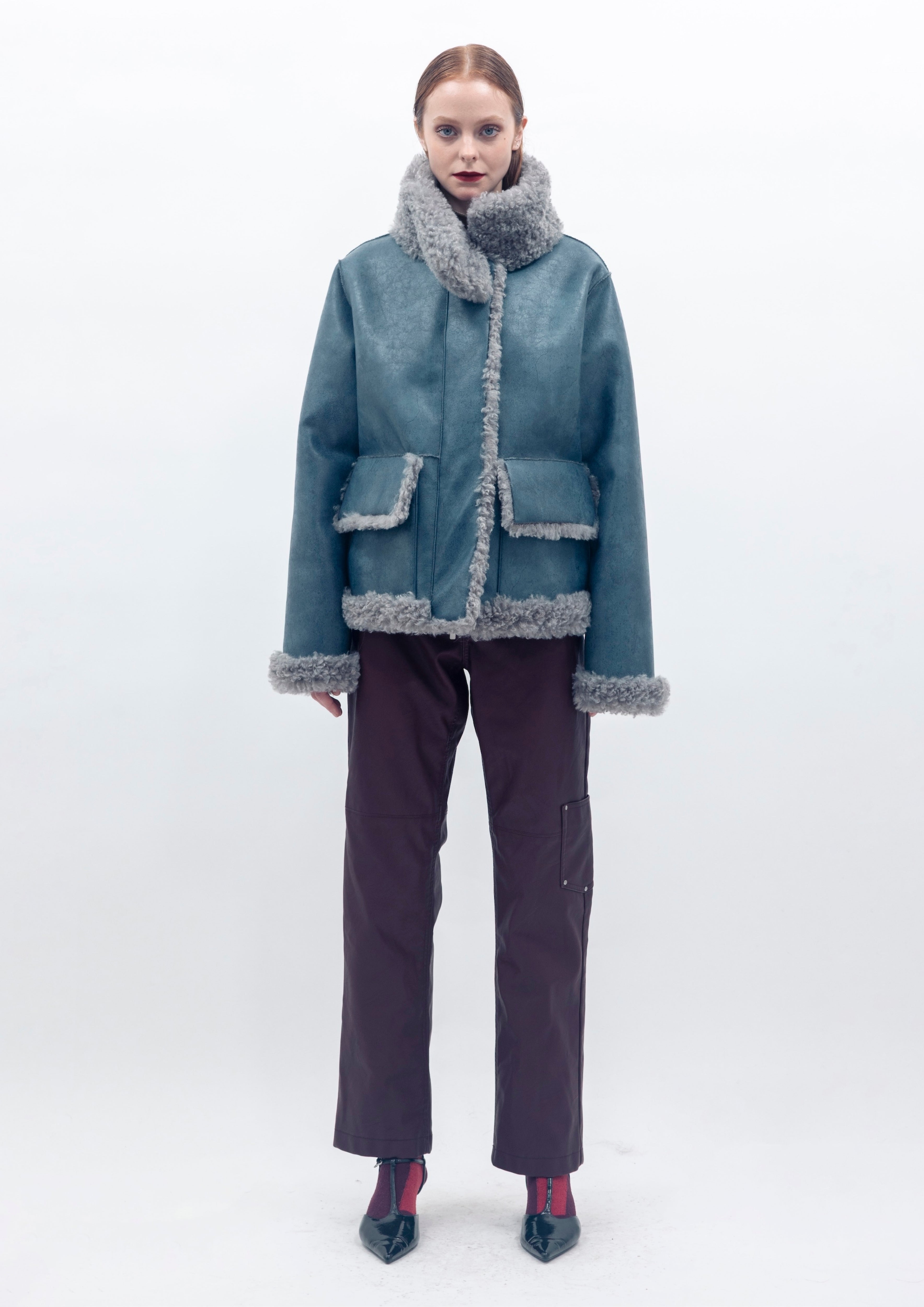 Mara Jacket - Blue Grey
