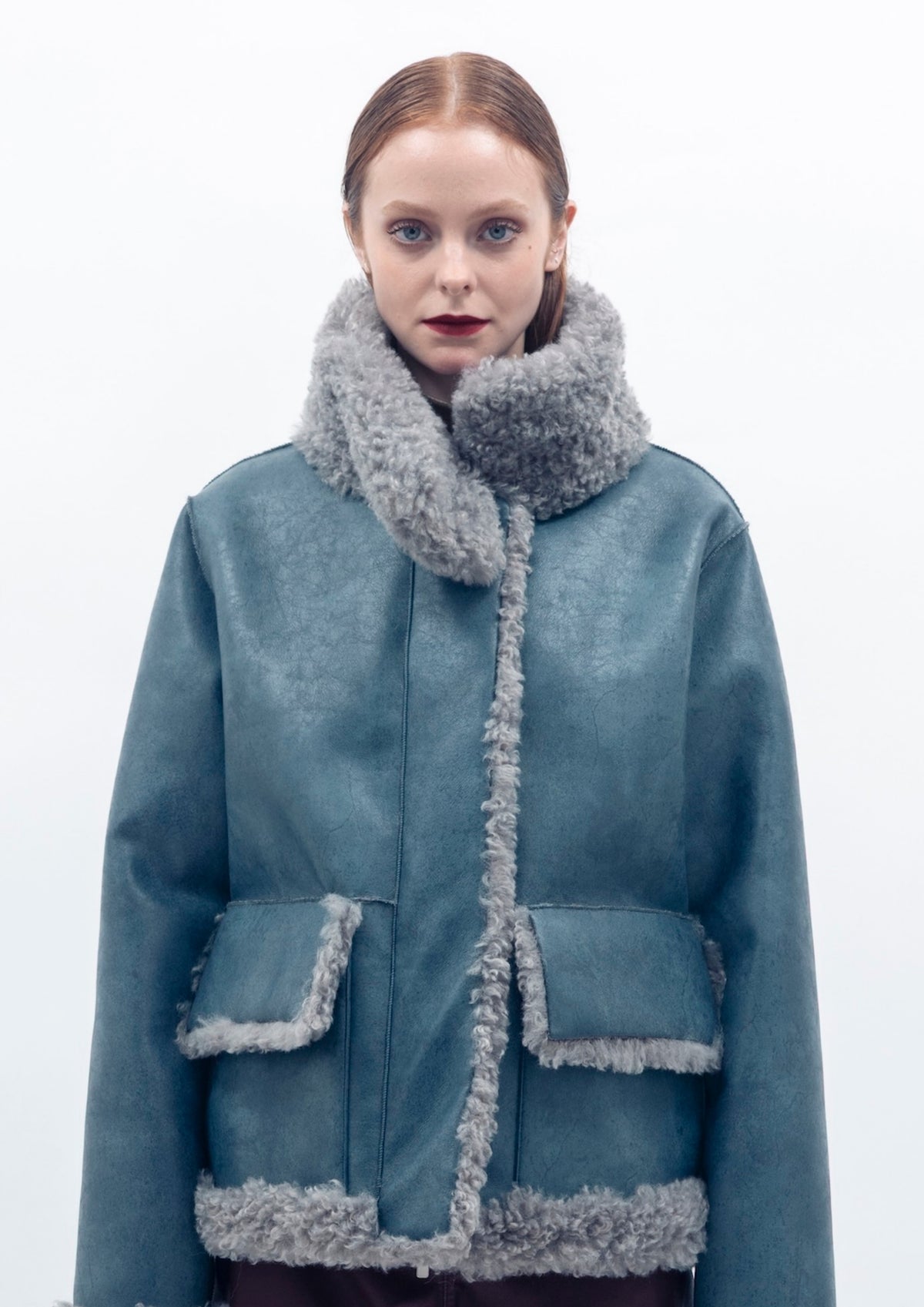 Mara Jacket - Blue Grey