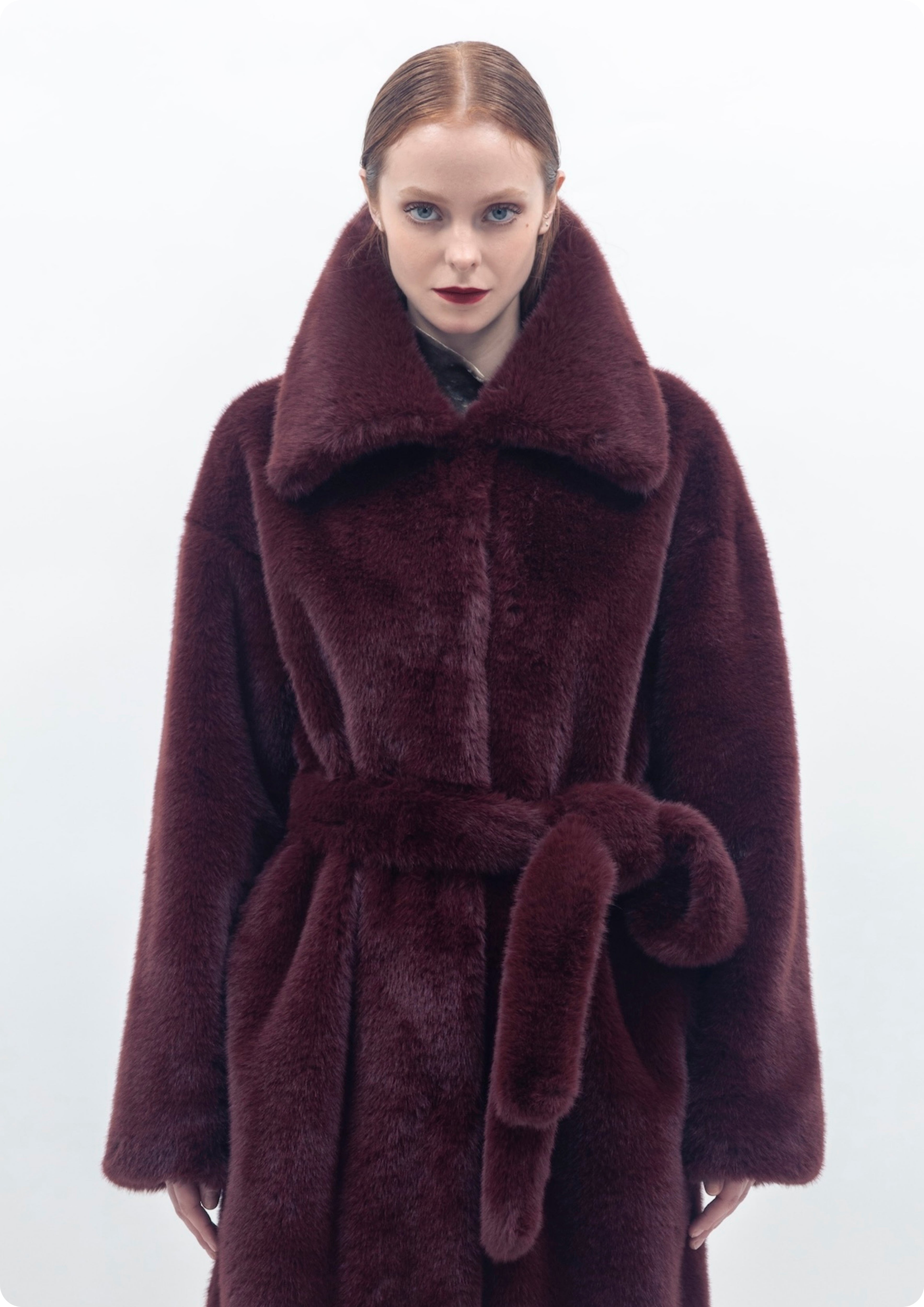 Kirby Coat - Burgundy