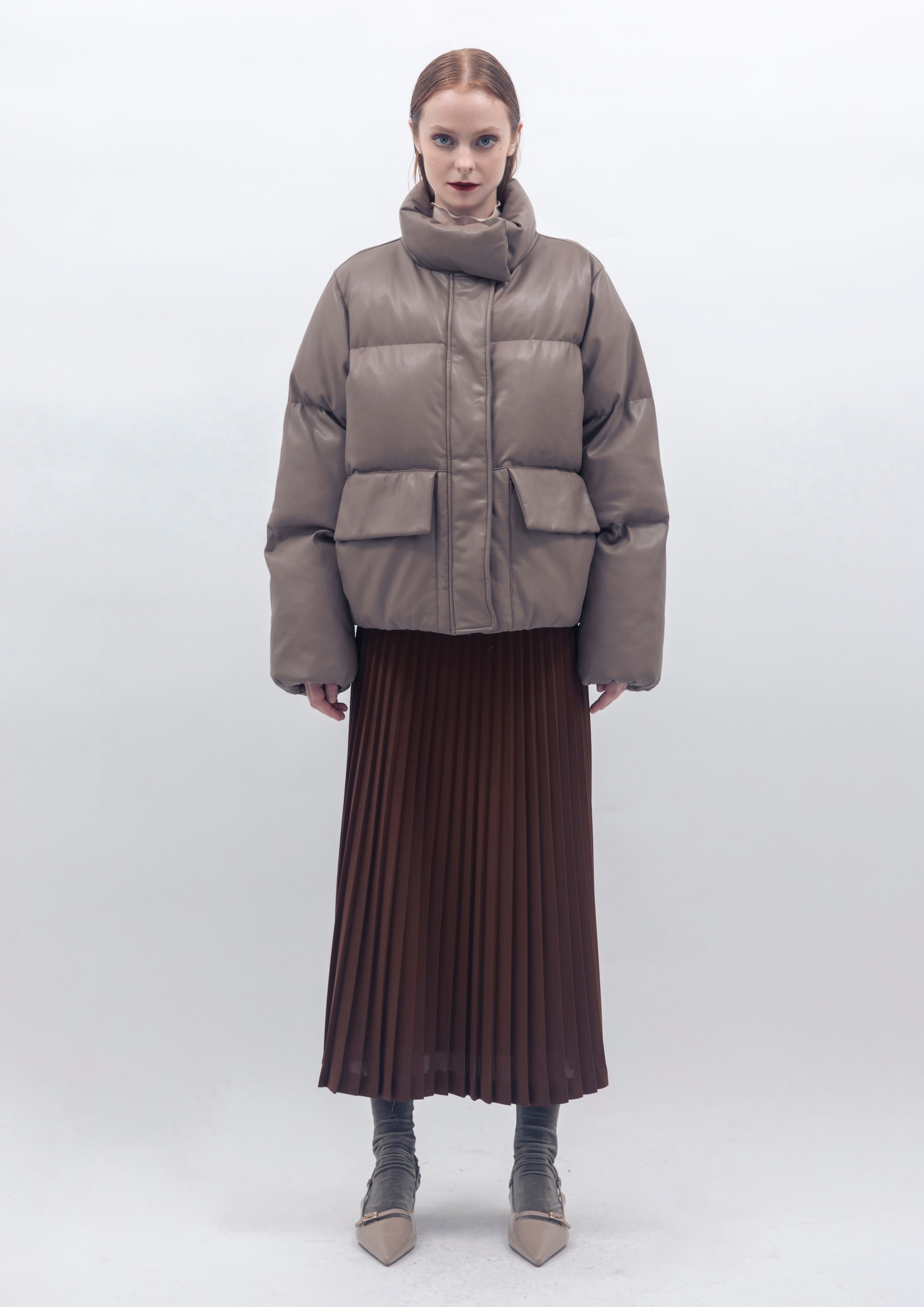 Cloud Coat - Taupe