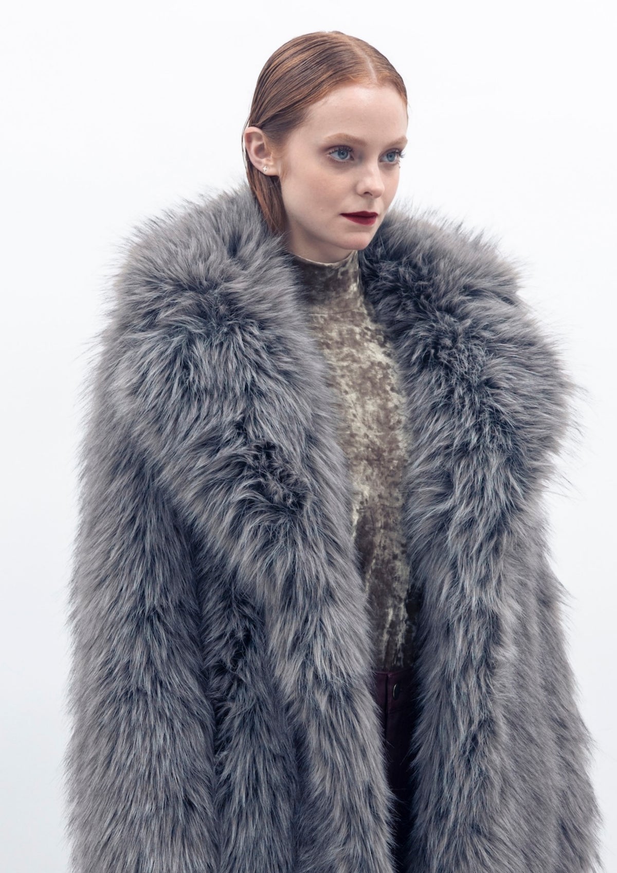 Kristie Coat - Silver Grey