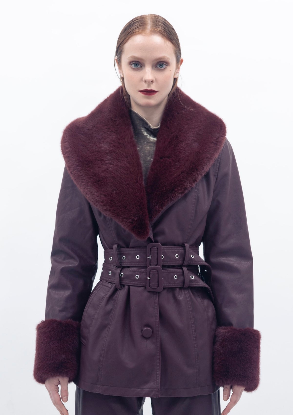 Veronica Jacket - Zinfandel