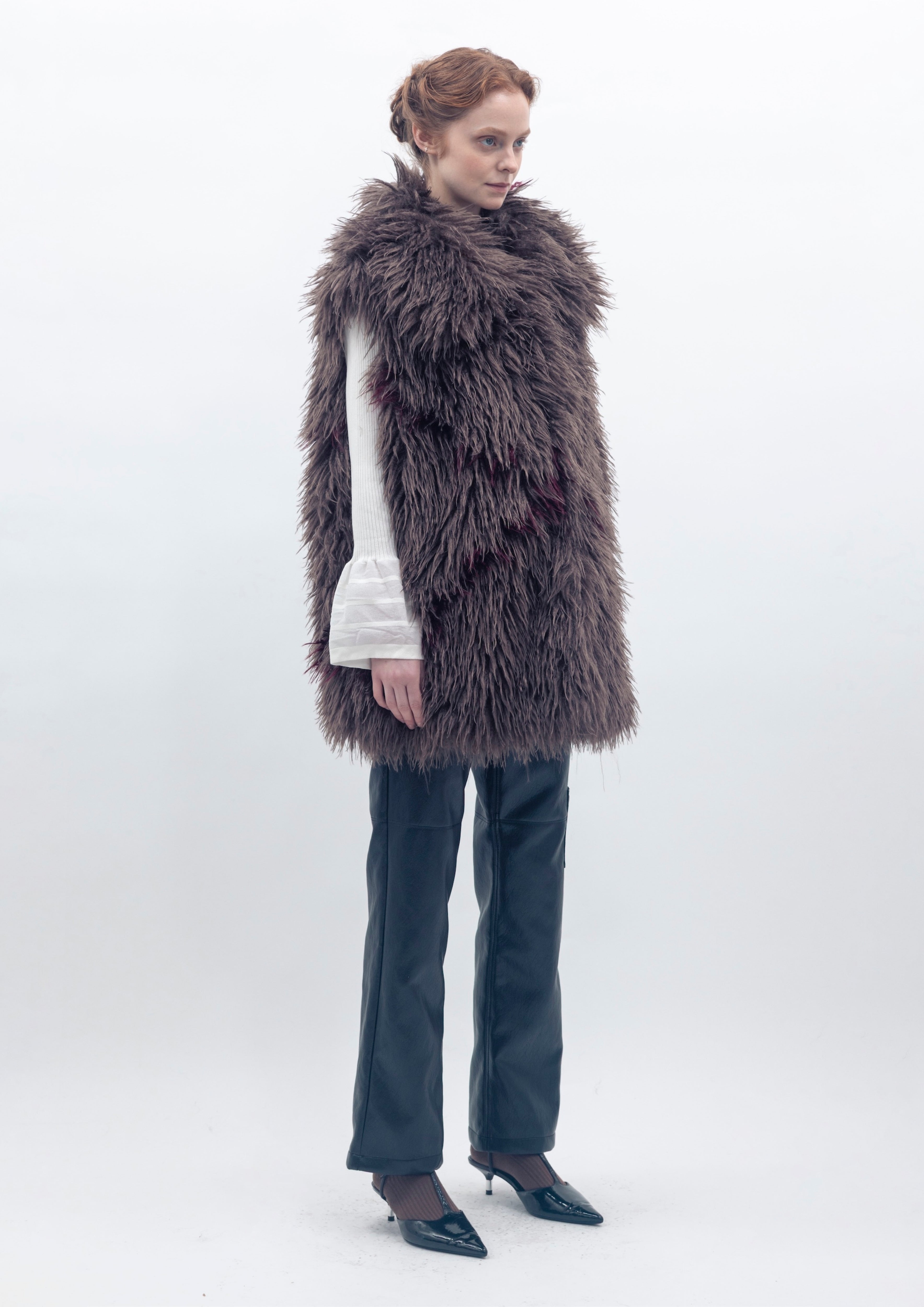 Xena Gilet - Taupe