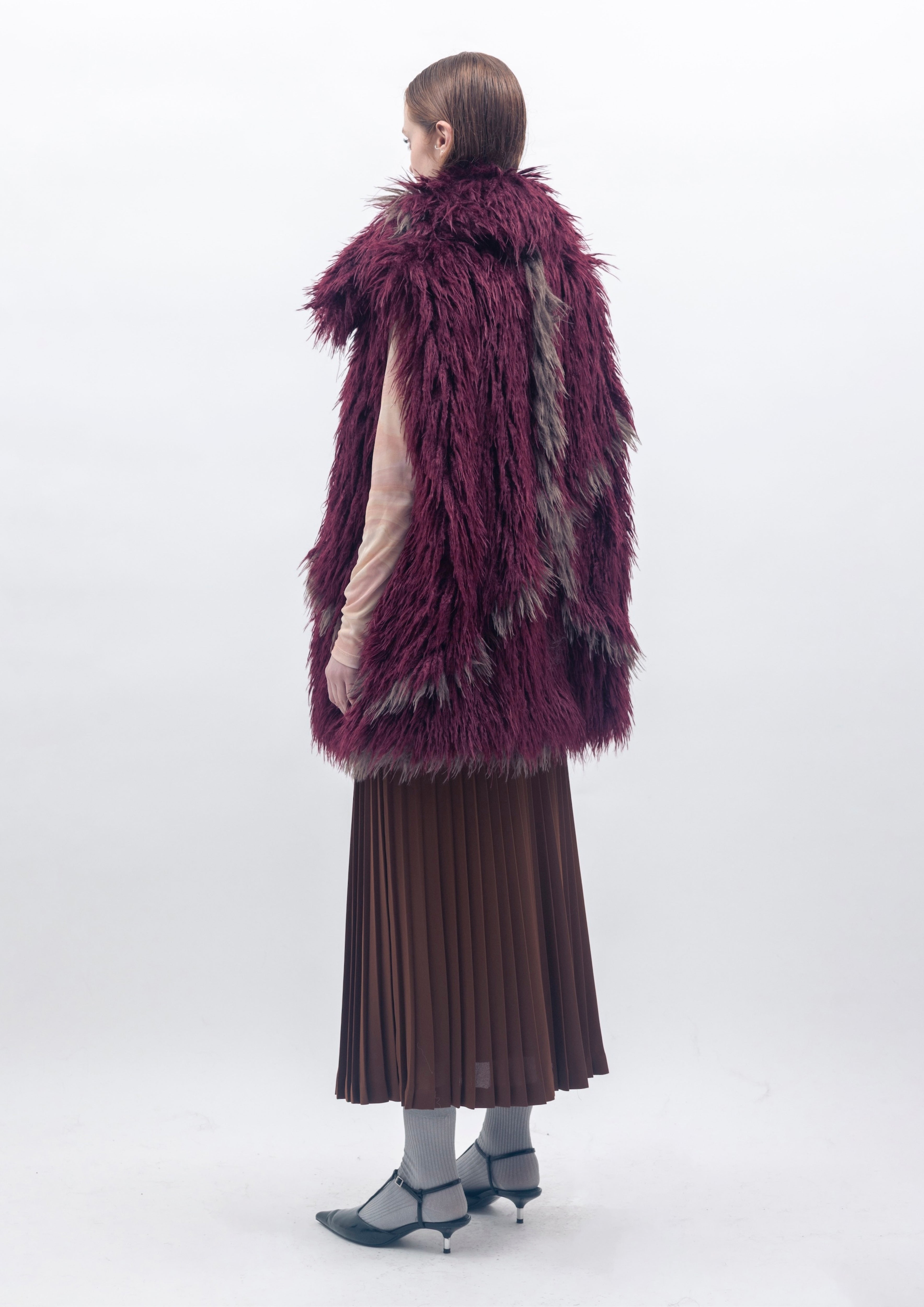 Xena Gilet - Zinfandel