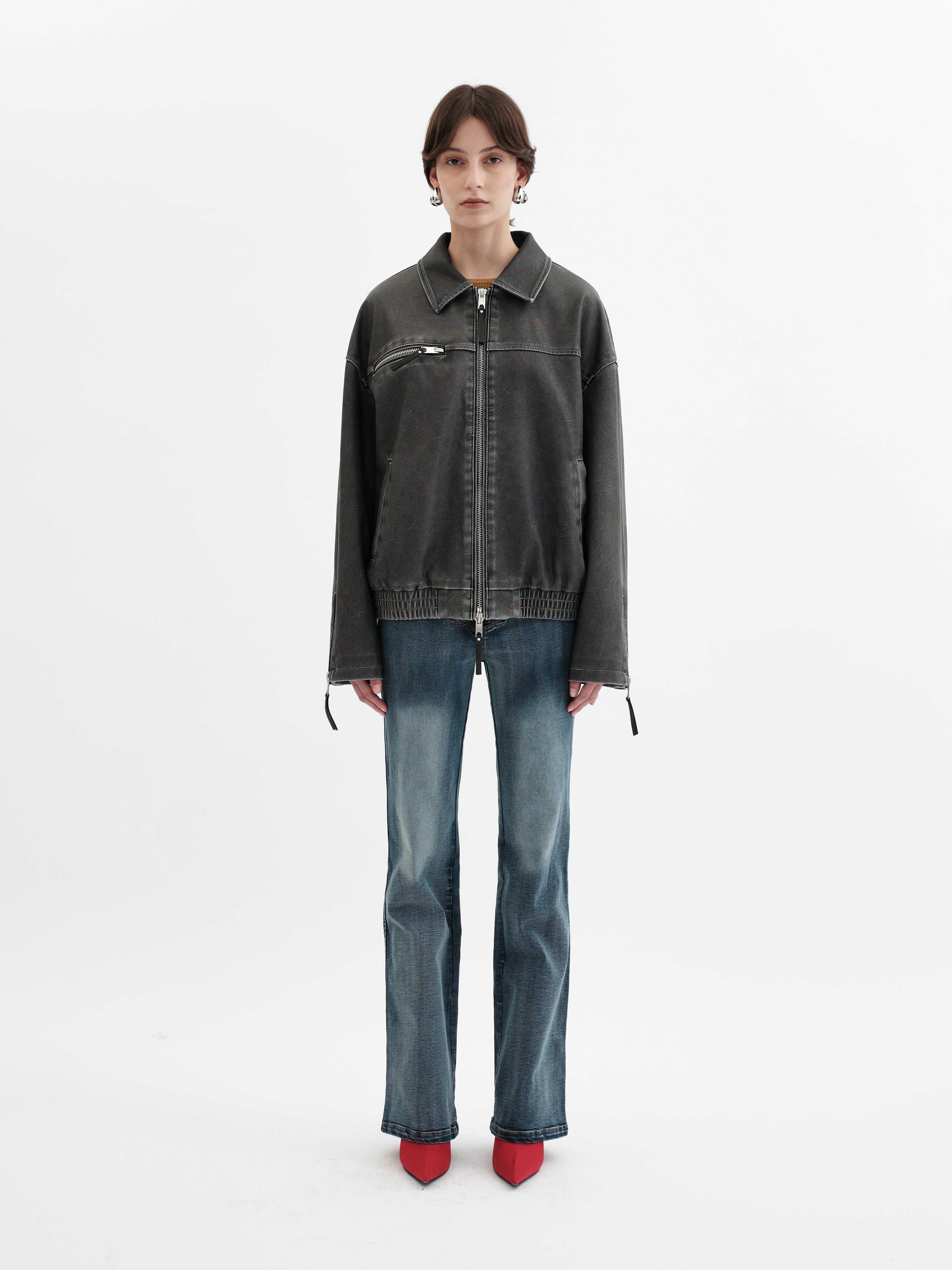 April Jacket - Charcoal