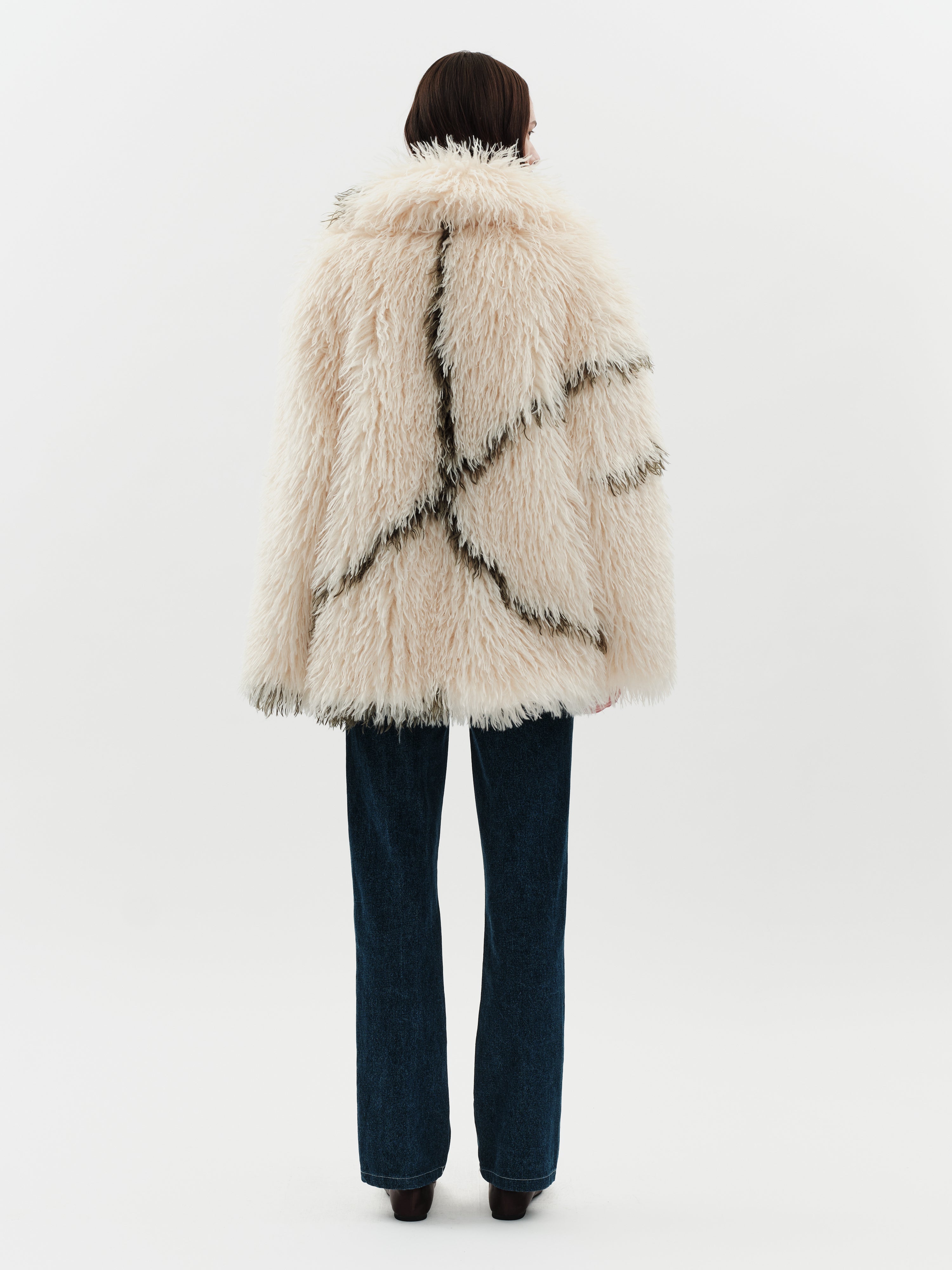 Jakke Women's Cocoon Coat - Cream