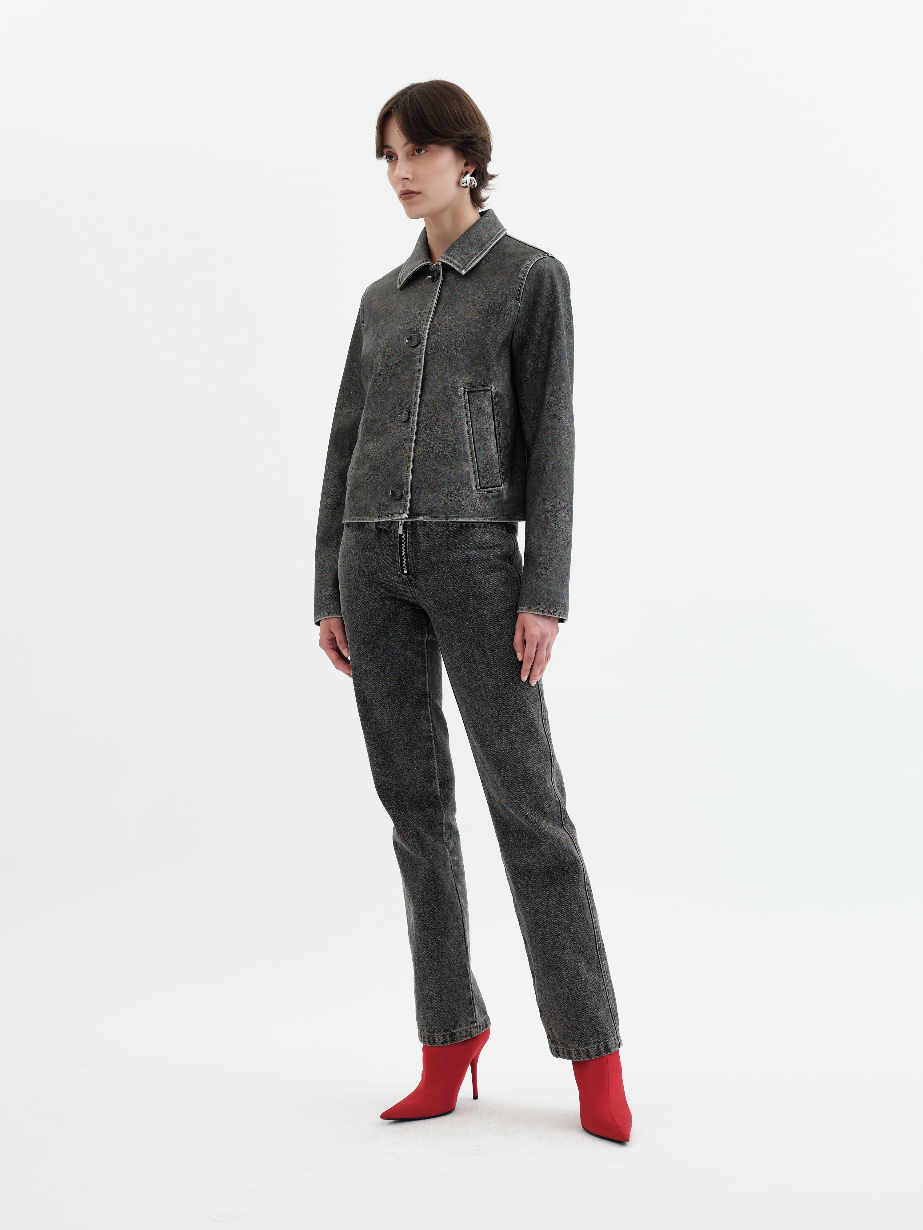 Lina Jacket - Charcoal