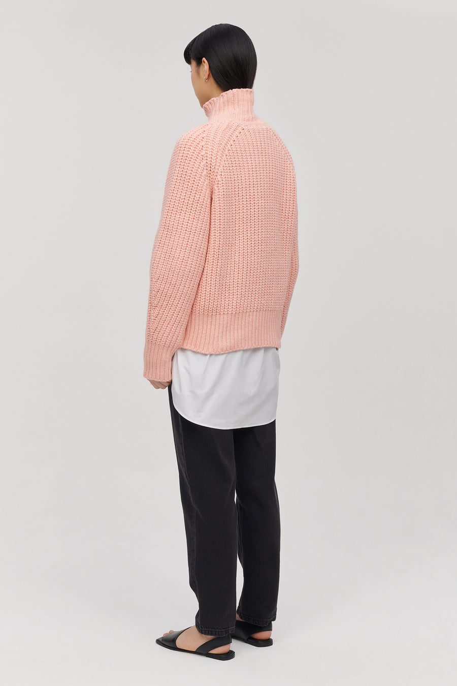 PATSY KNITTED JUMPER SOFT PINK