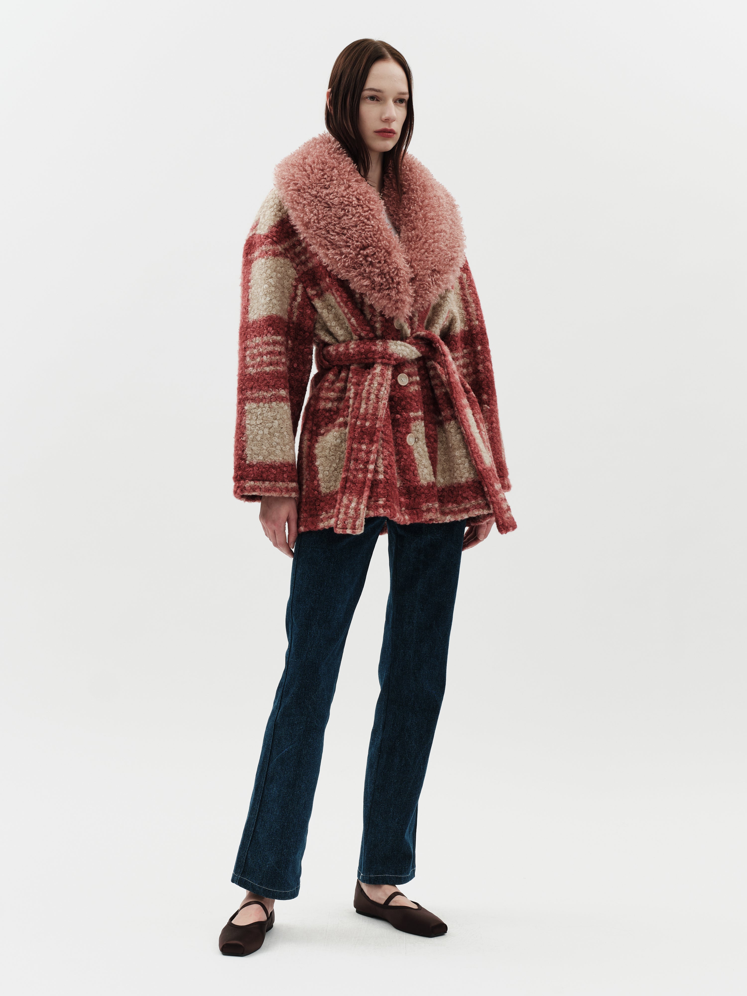 Jakke Women's Tavi Coat - Red Check