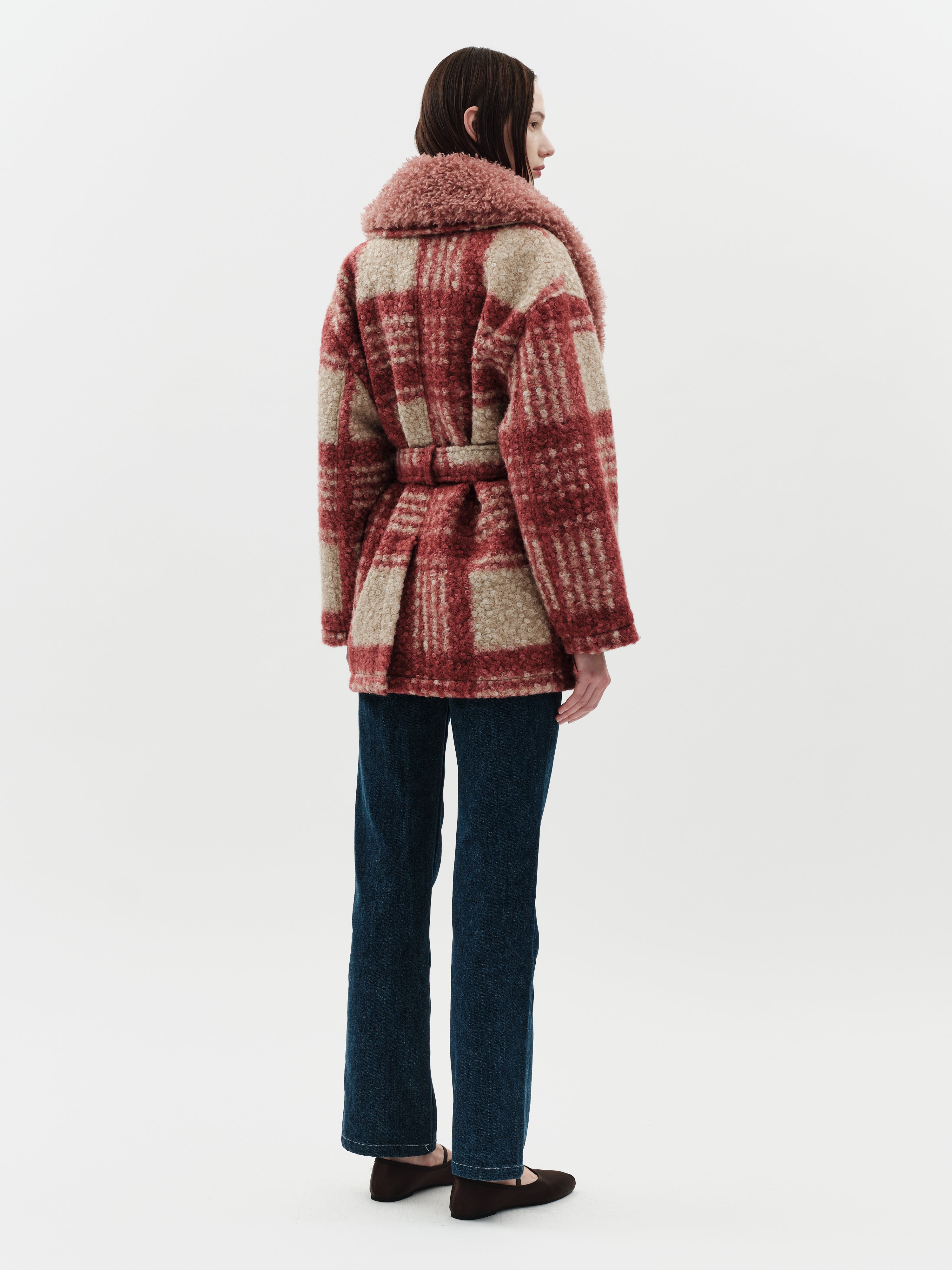 Jakke Women's Tavi Coat - Red Check