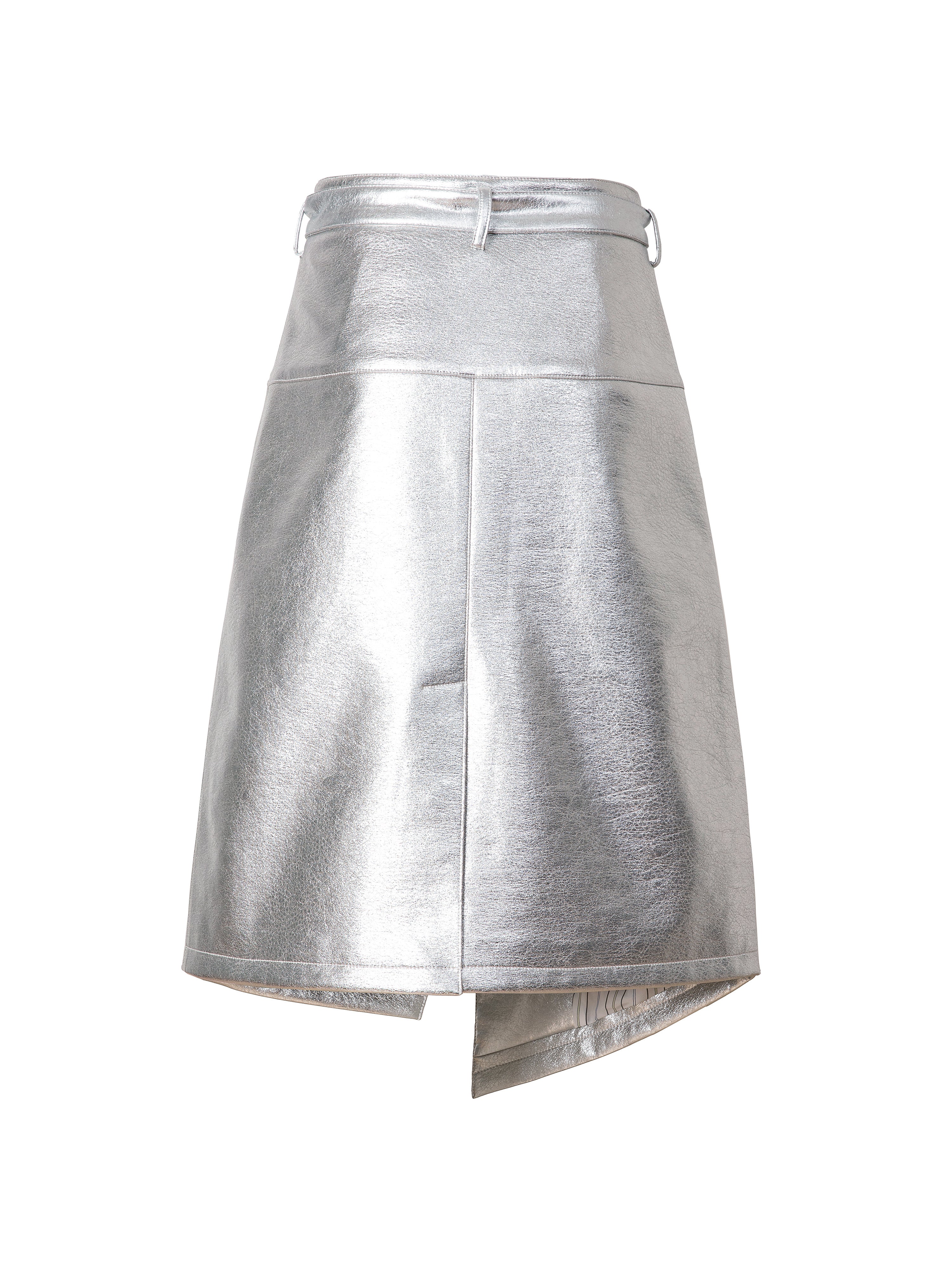 Jakke Women's Trench Skirt - Metallic