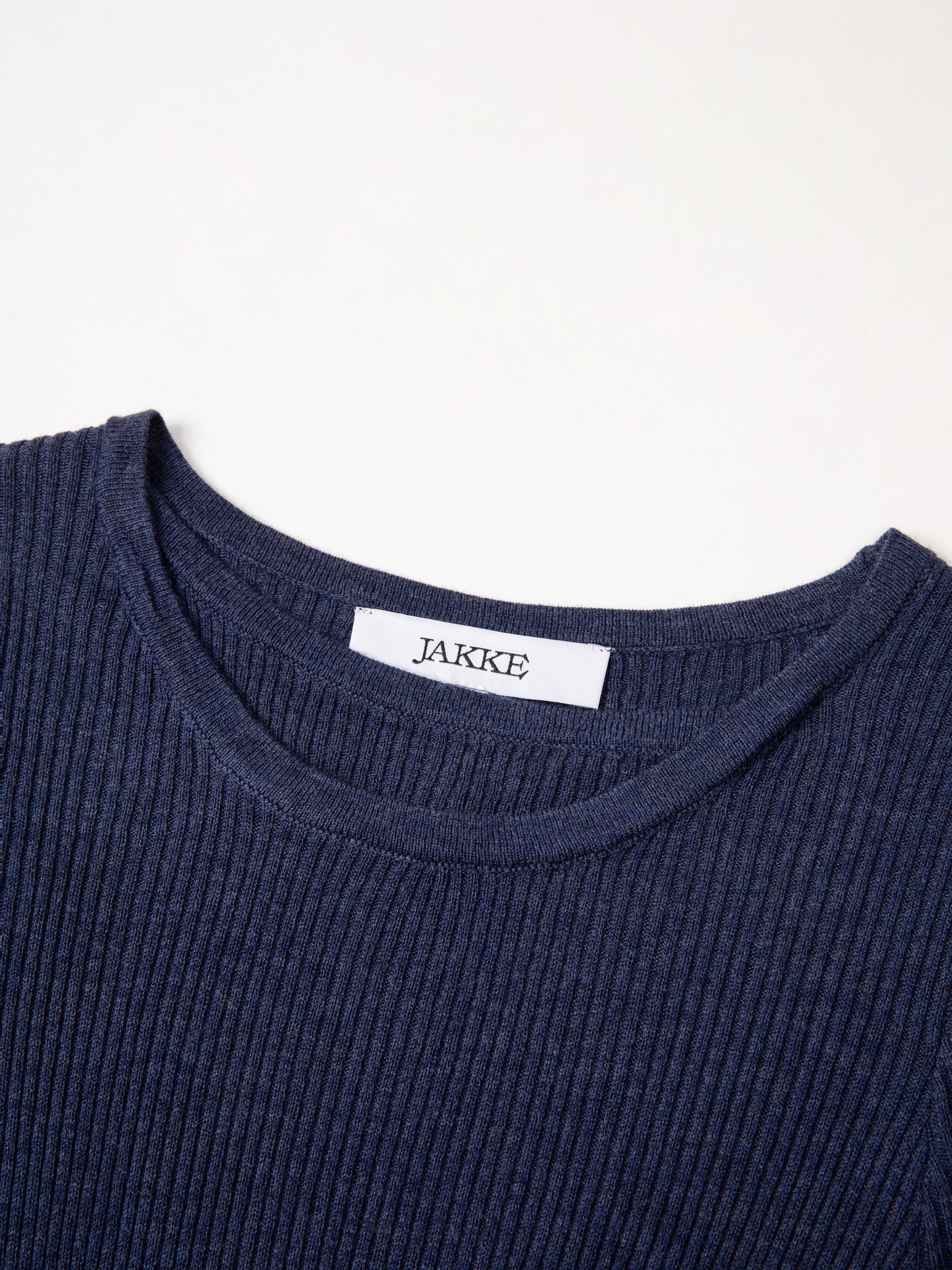 Jakke Women's Twin Collar Top - Blue