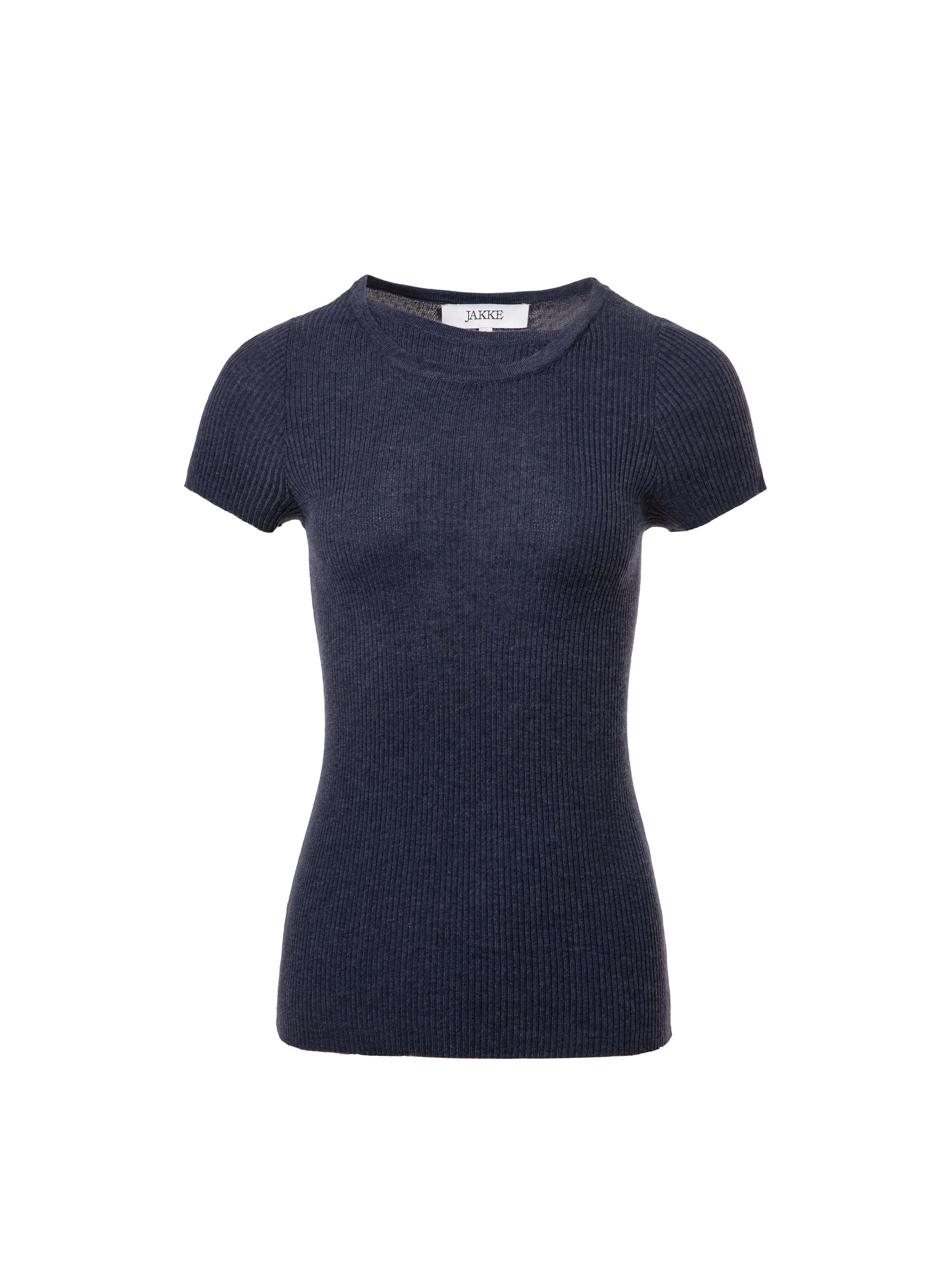 Jakke Women's Twin Collar Top - Blue