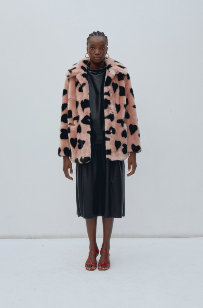 TILLY FAUX FUR HEARTS